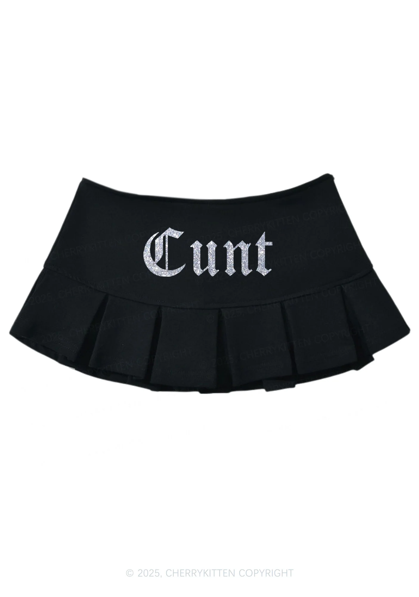 Glitter Cxxt Y2K Mini Pleated Skirts Cherrykitten - Image 4