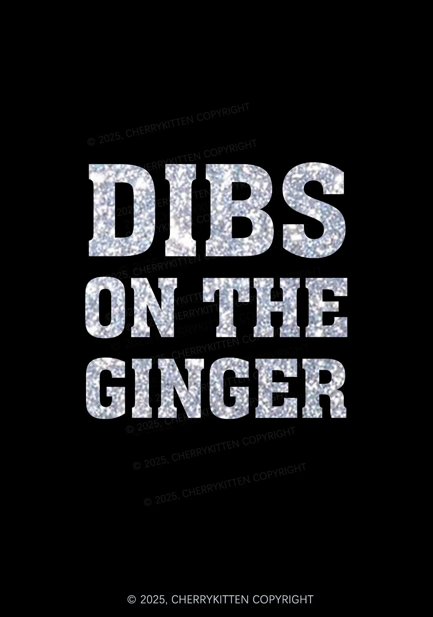 Glitter Dibs On The Ginger St Patricks Y2K Bikini String Thong Cherrykitten - Image 2