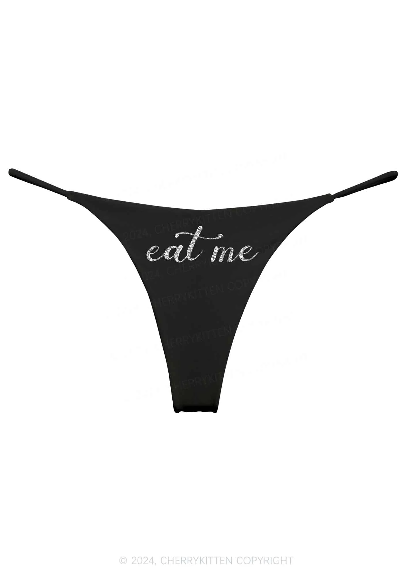 Glitter Eat Me Y2K Bikini String Thong Cherrykitten - Image 7