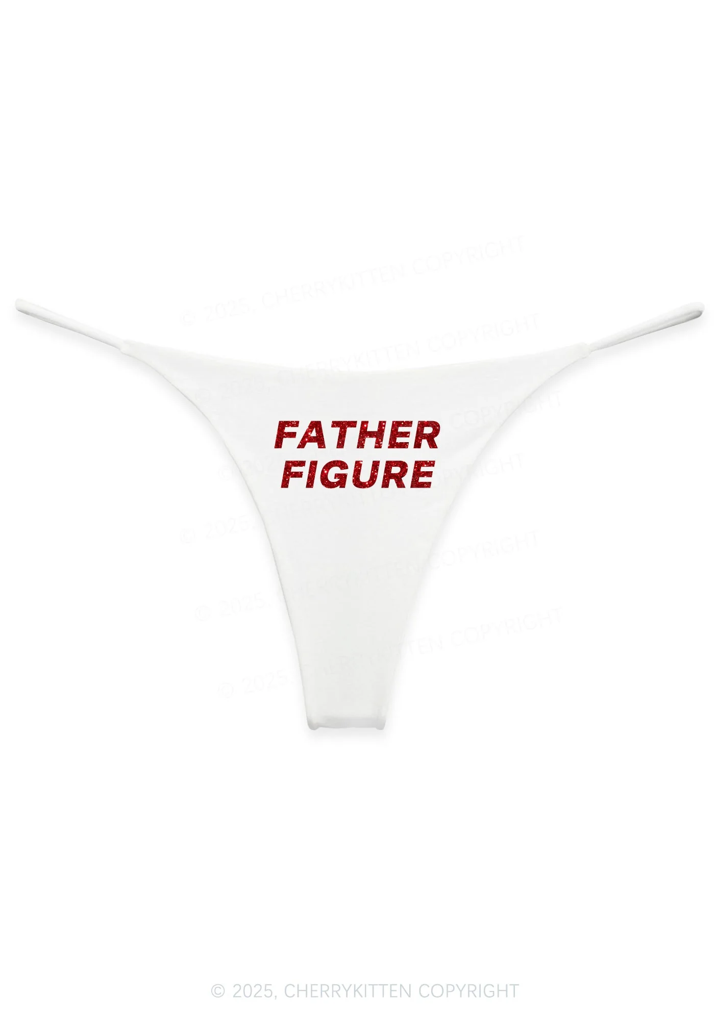 Glitter Father Figure Y2K Bikini String Thong Cherrykitten - Image 5