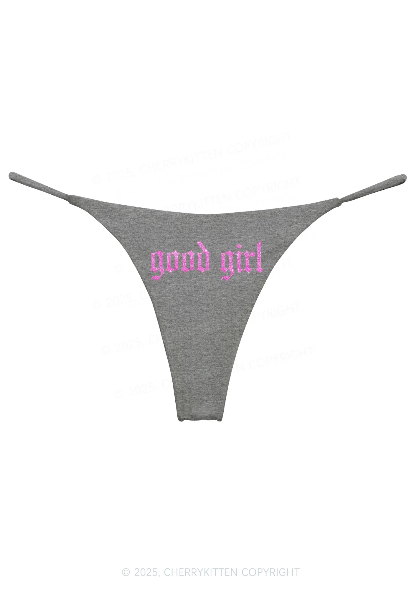 Glitter Good Girl Y2K Bikini String Thong Cherrykitten - Image 7