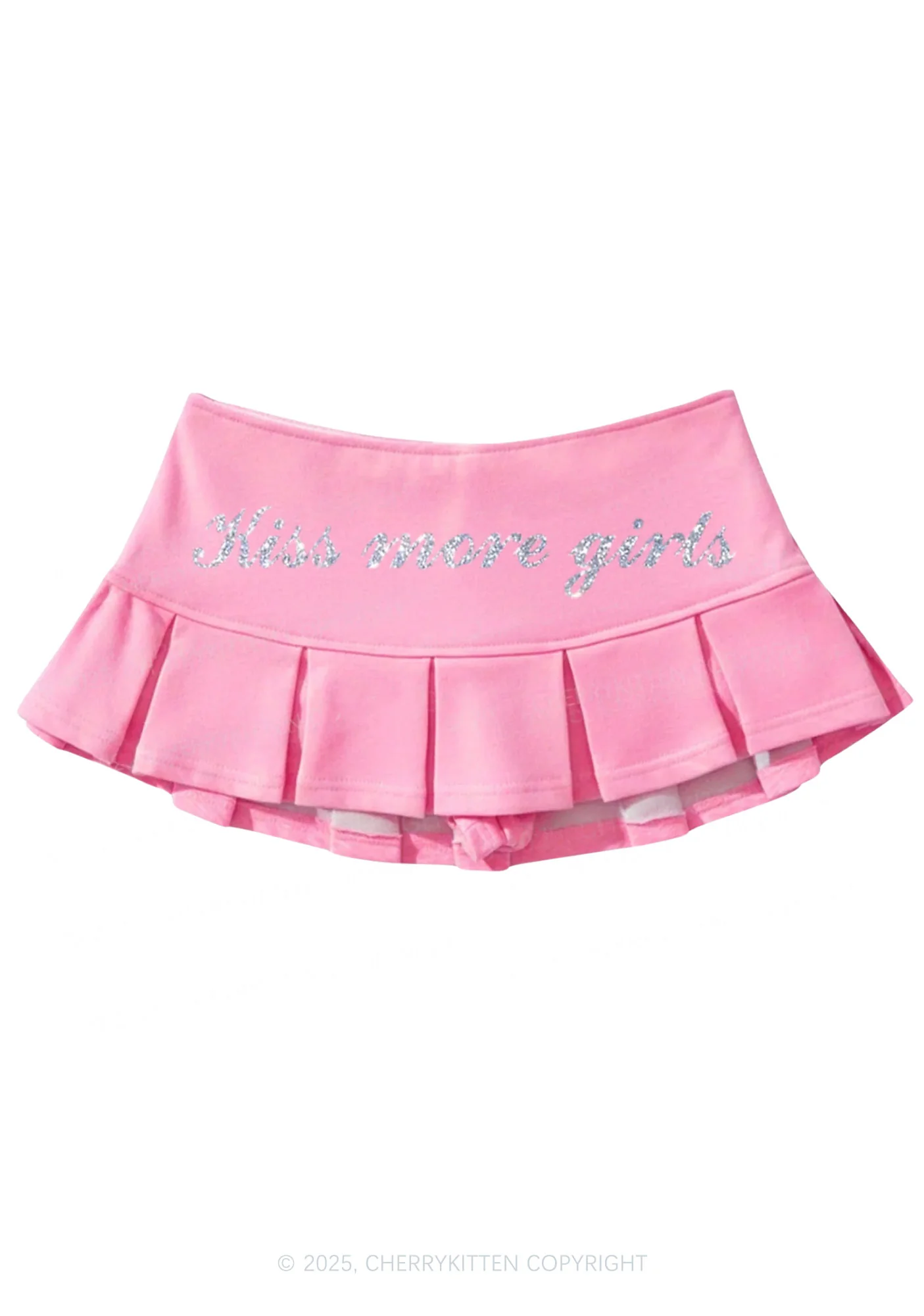 Glitter Kiss More Girls Pride Y2K Mini Pleated Skirts Cherrykitten - Image 7