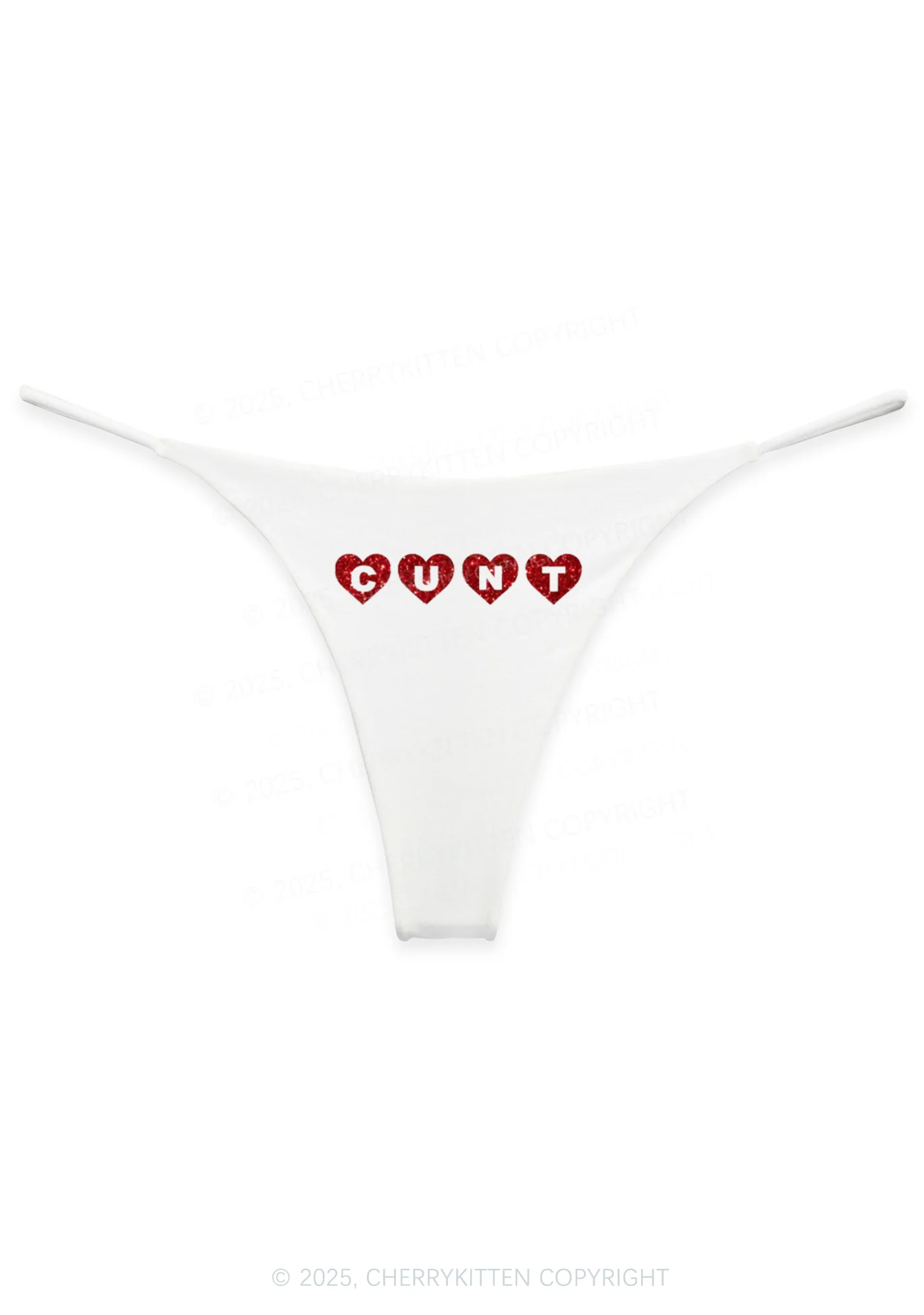 Glitter Love Cxxt Y2K Bikini String Thong Cherrykitten - Image 5