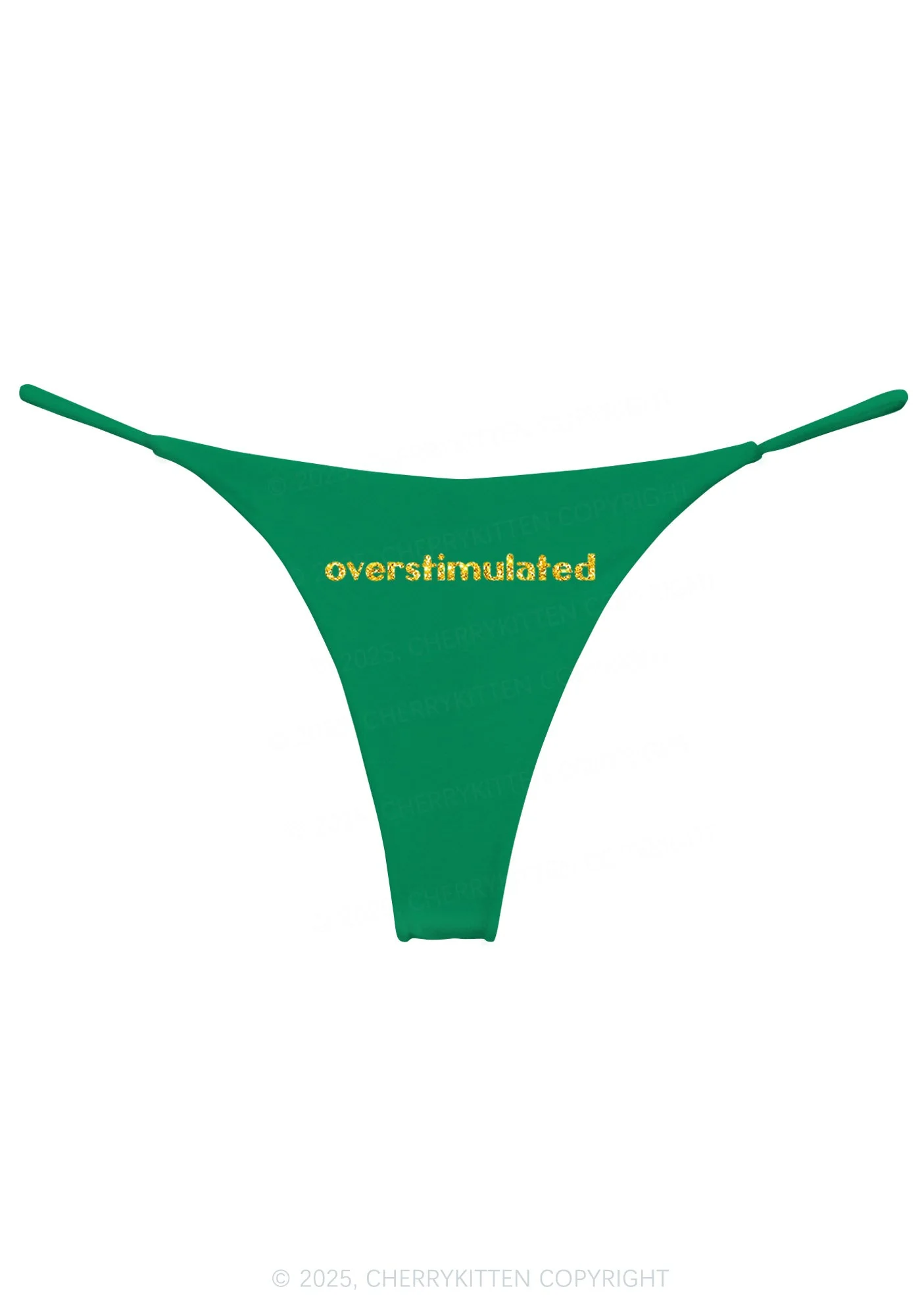 Glitter Overstimulated Y2K Bikini String Thong Cherrykitten - Image 10