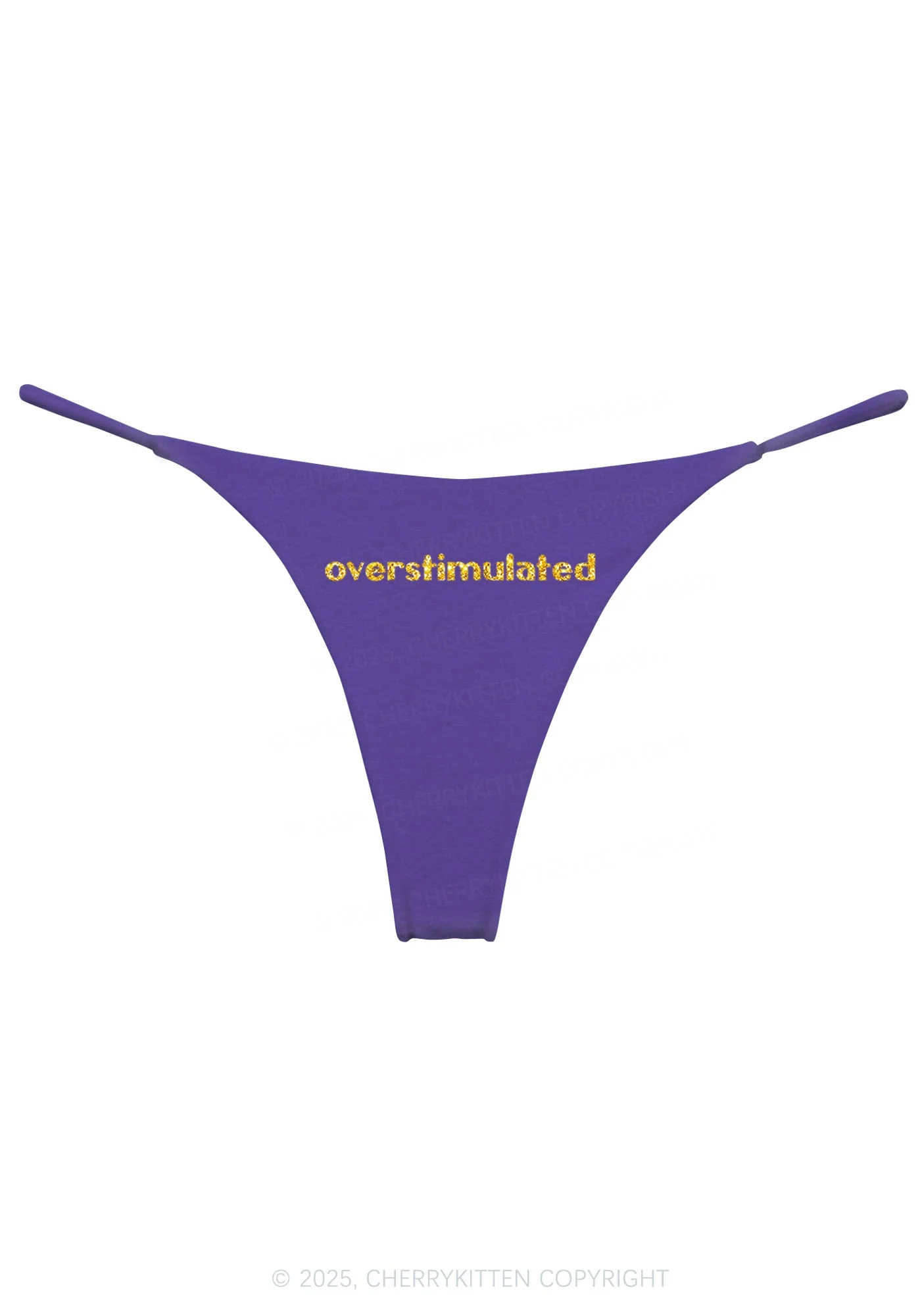 Glitter Overstimulated Y2K Bikini String Thong Cherrykitten - Image 8