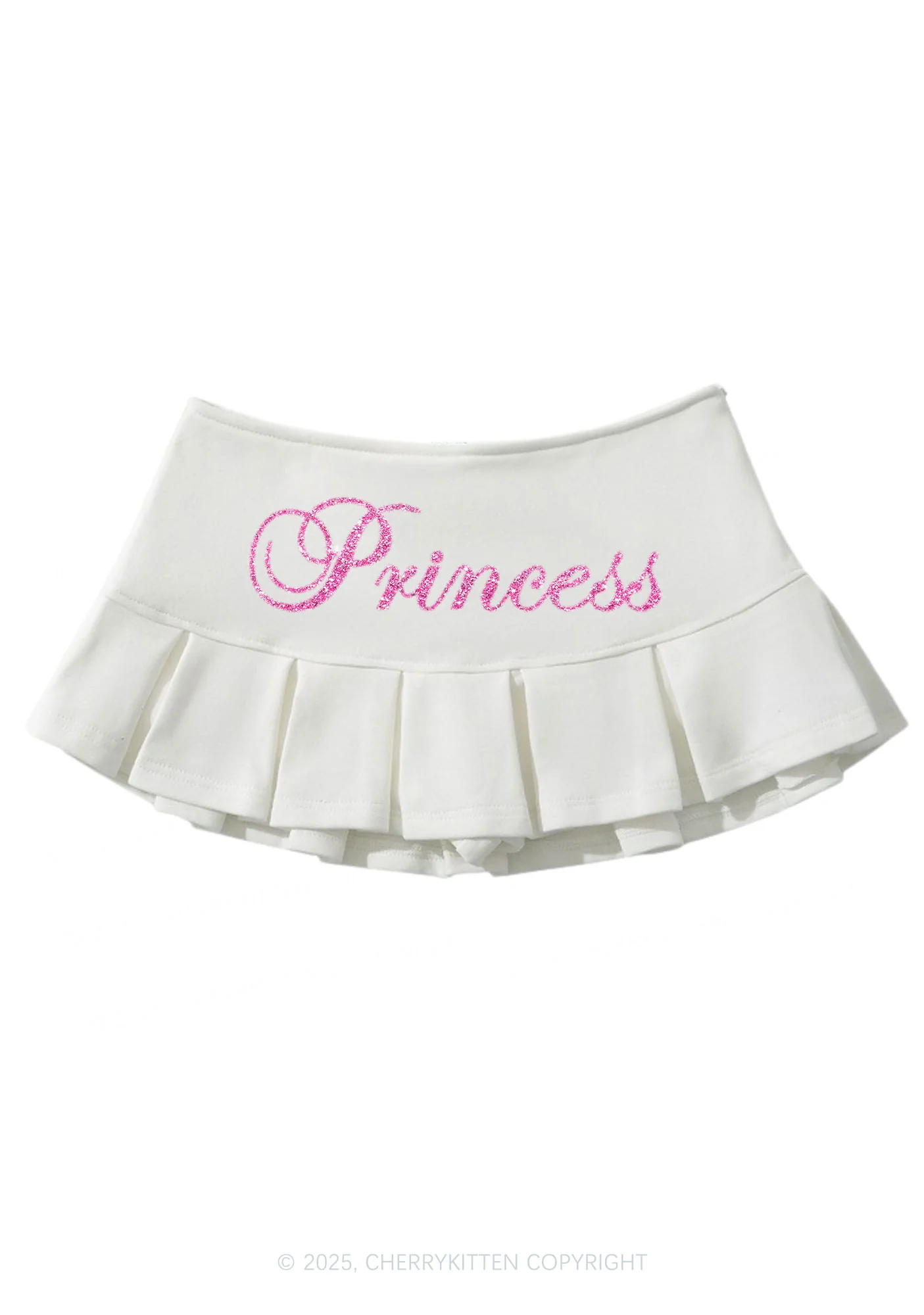 Glitter Princess Y2K Mini Pleated Skirts Cherrykitten - Image 4