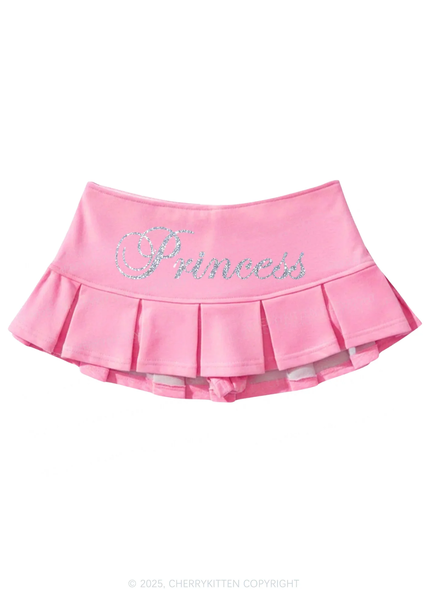 Glitter Princess Y2K Mini Pleated Skirts Cherrykitten - Image 5