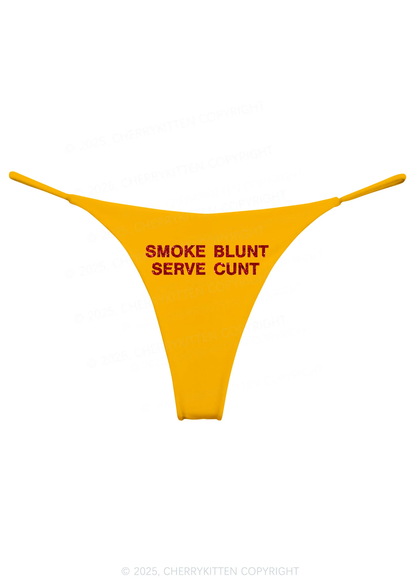 Glitter Smoke Blunt Y2K Bikini String Thong Cherrykitten - Image 7