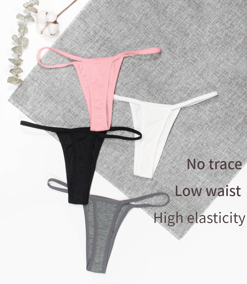 Glitter Yes Daddy Y2K Flat String Thong Cherrykitten - Image 7