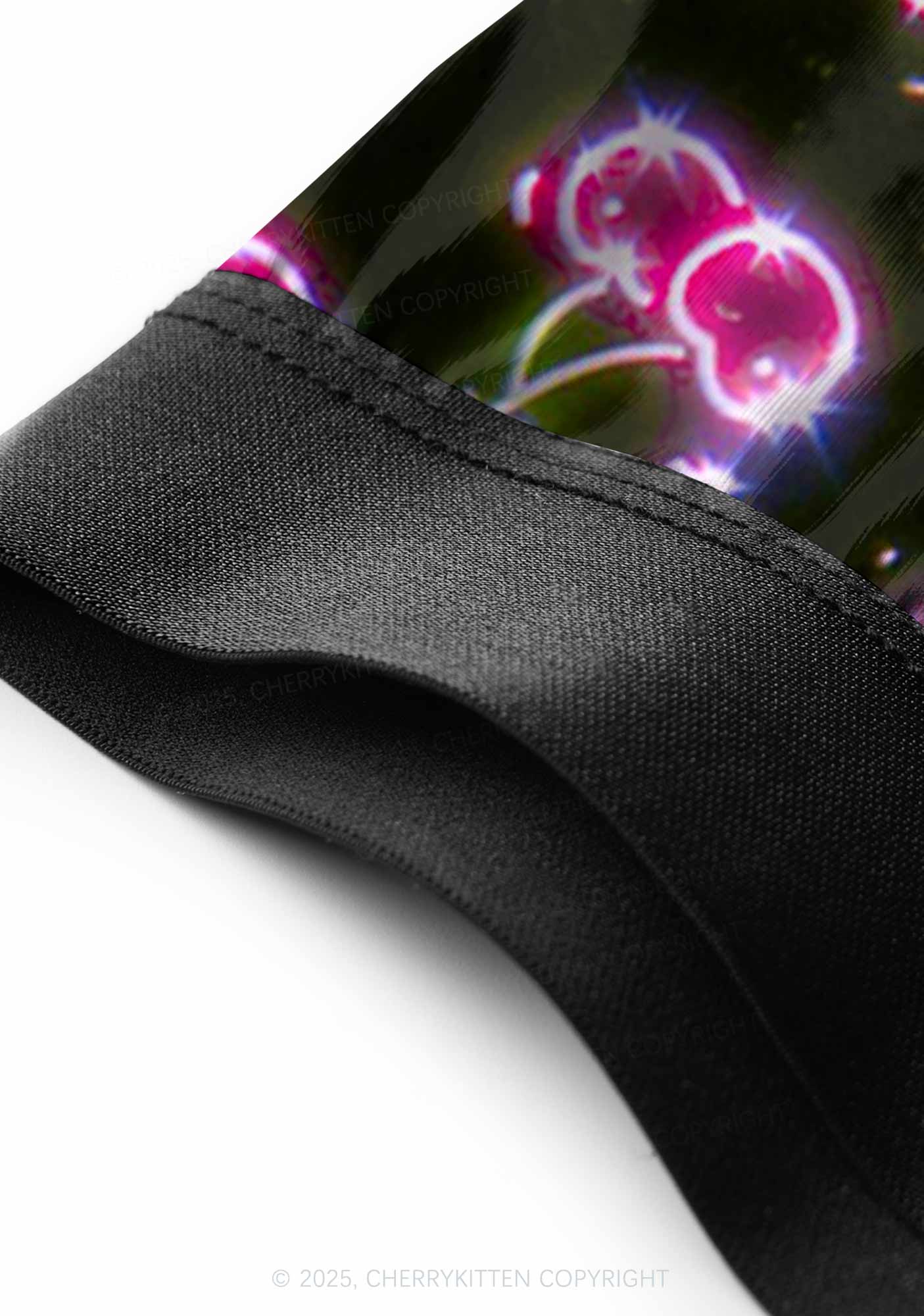 Glowing Cherry Dream Valentine's Day Y2K Print Couples Boxer Briefs Set Cherrykitten - Image 4