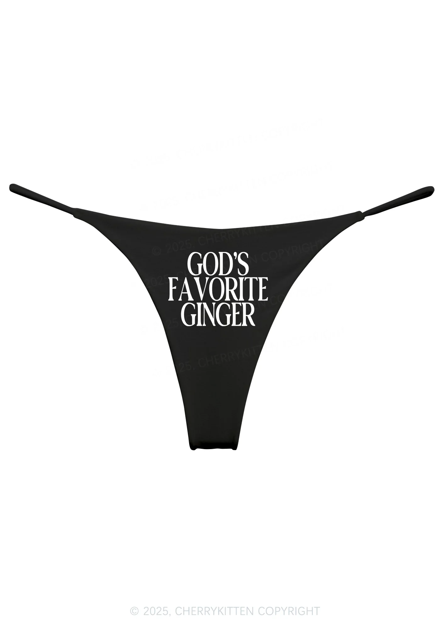 Gods Favorite Ginger Y2K Bikini String Thong Cherrykitten - Image 6