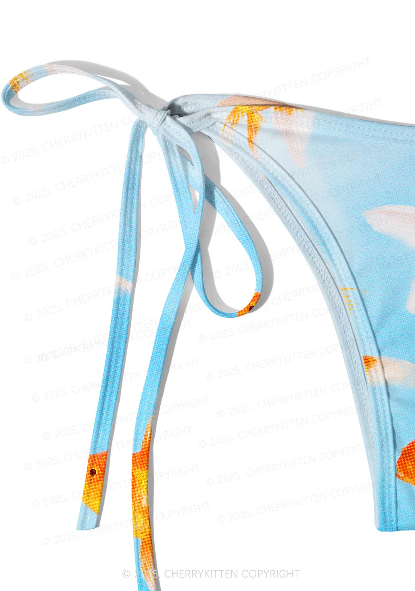 Goldfish Y2K Print Bikini Set Cherrykitten - Image 7