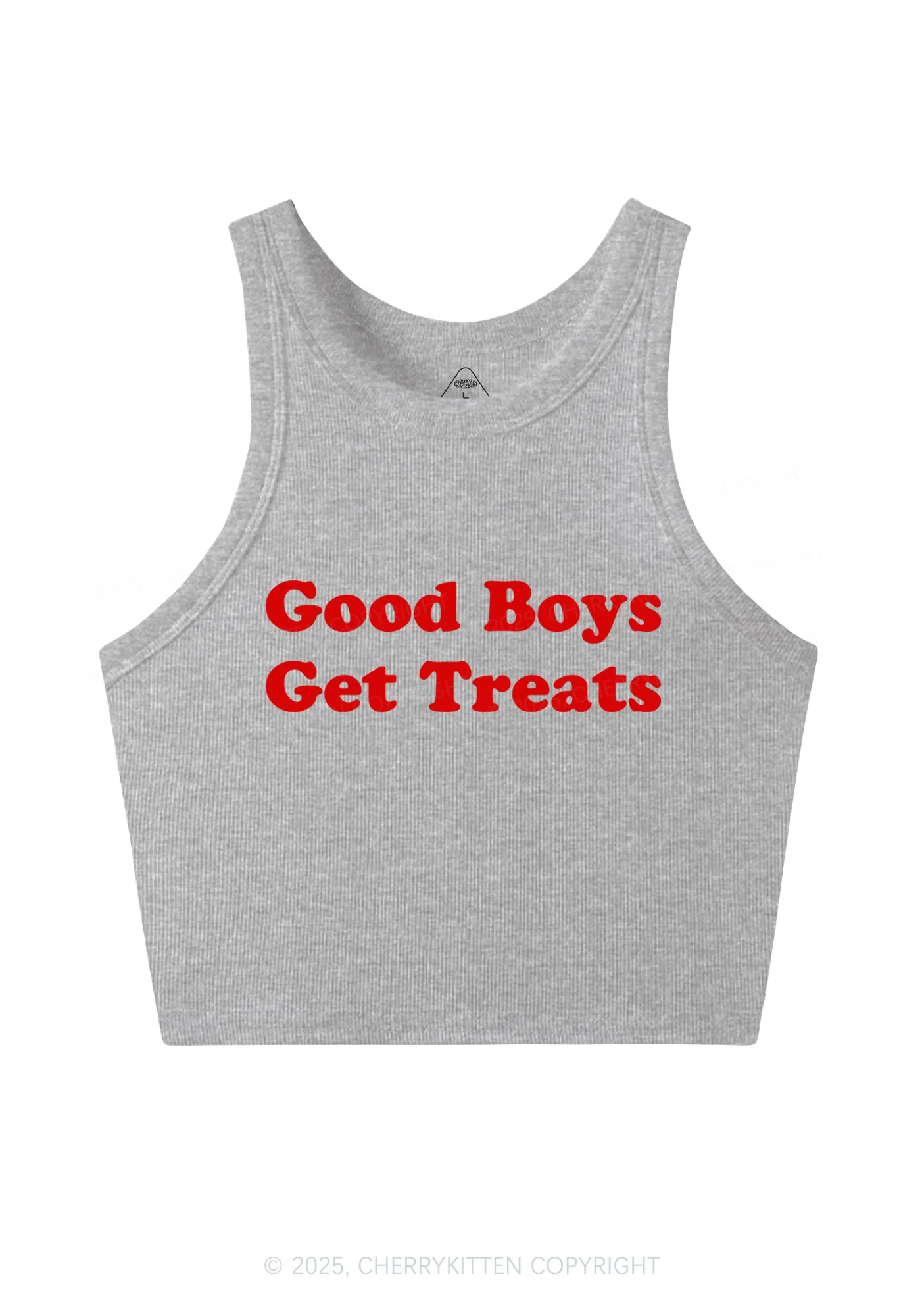 Good Boys Get Treats Y2K Crop Tank Top Cherrykitten - Image 5
