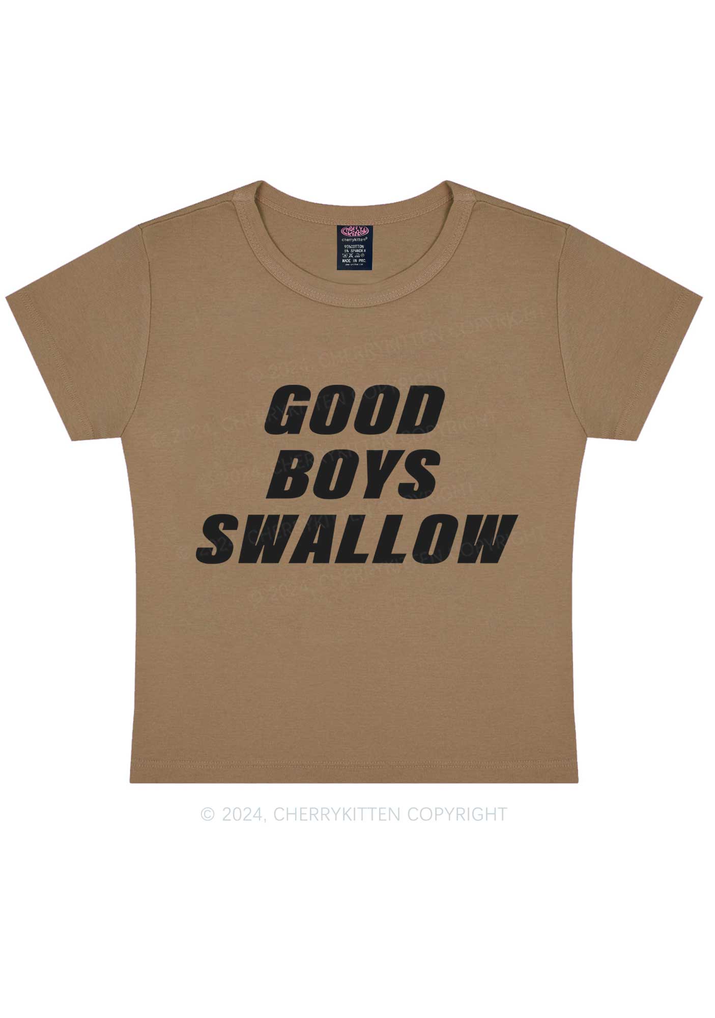 Good Boys Swallow Y2K Baby Tee Cherrykitten - Image 10