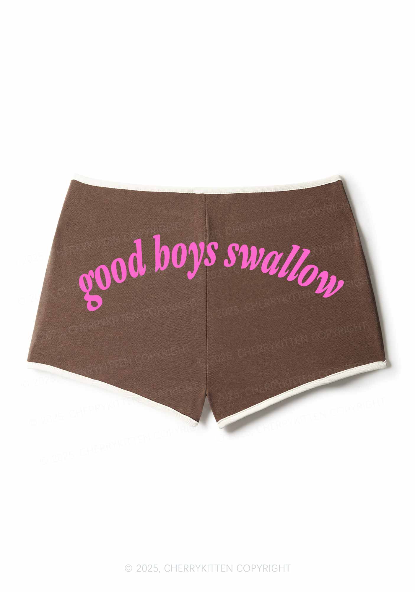 Good Boys Swallow Y2K Booty Shorts Cherrykitten - Image 4