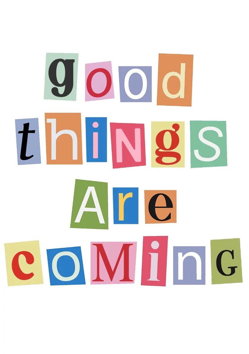 GOOD THINGS ARE COMING Canvas Tote Bag - Image 2