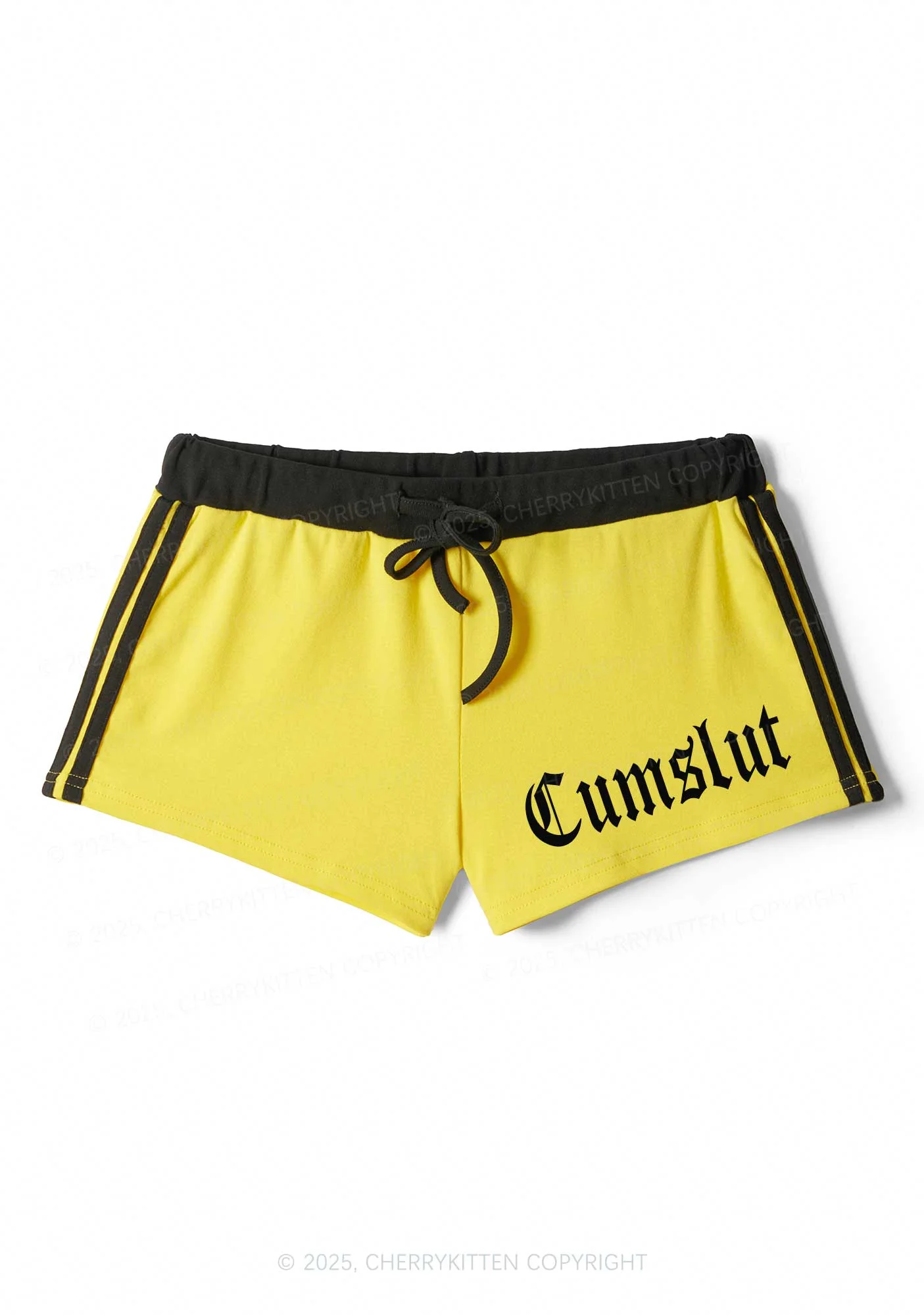 Goth Cxmslxt Y2K Drawstring Mini Shorts Cherrykitten - Image 5