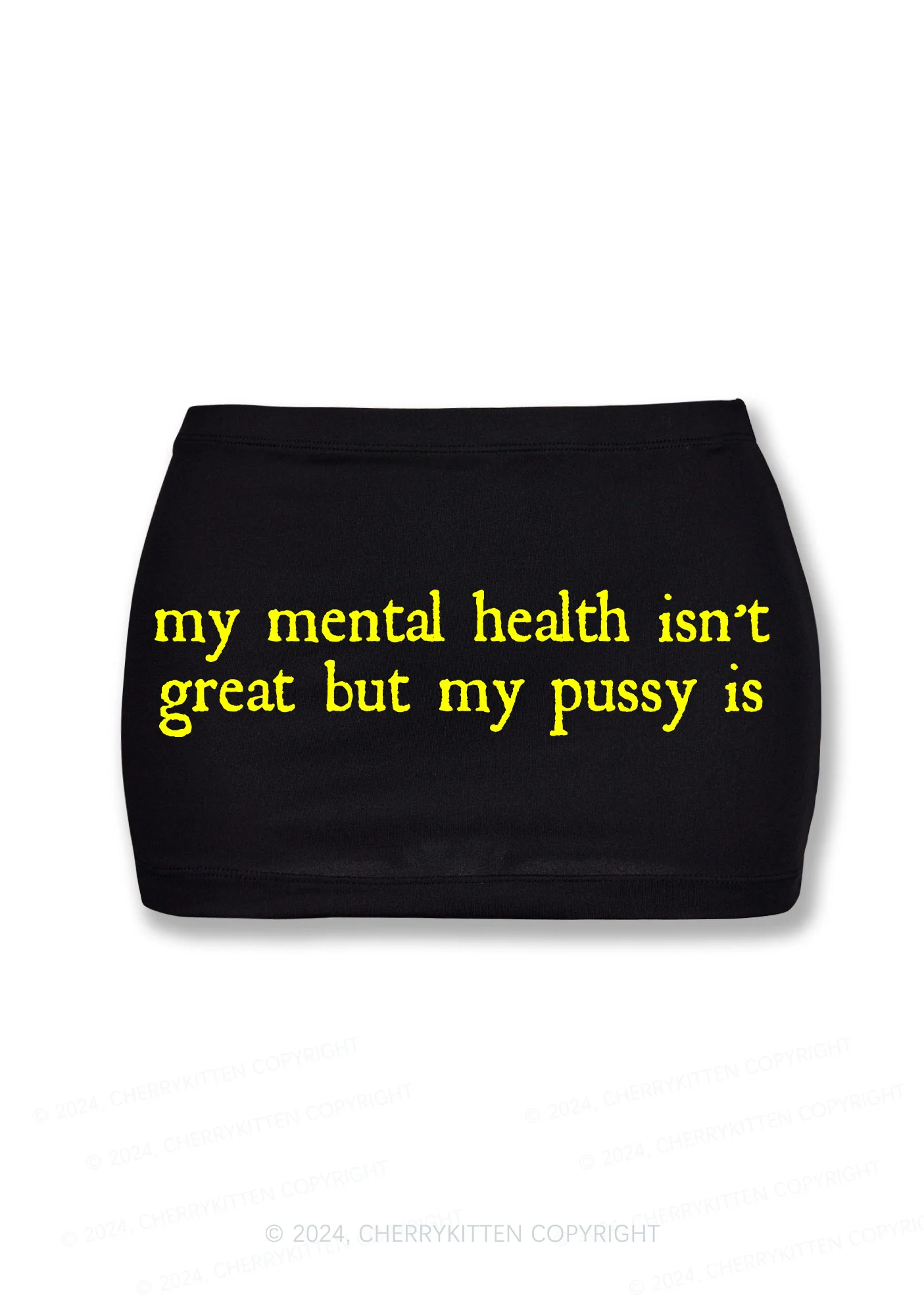 Great Mental Health Y2K Mini Hip Skirt Cherrykitten - Image 2