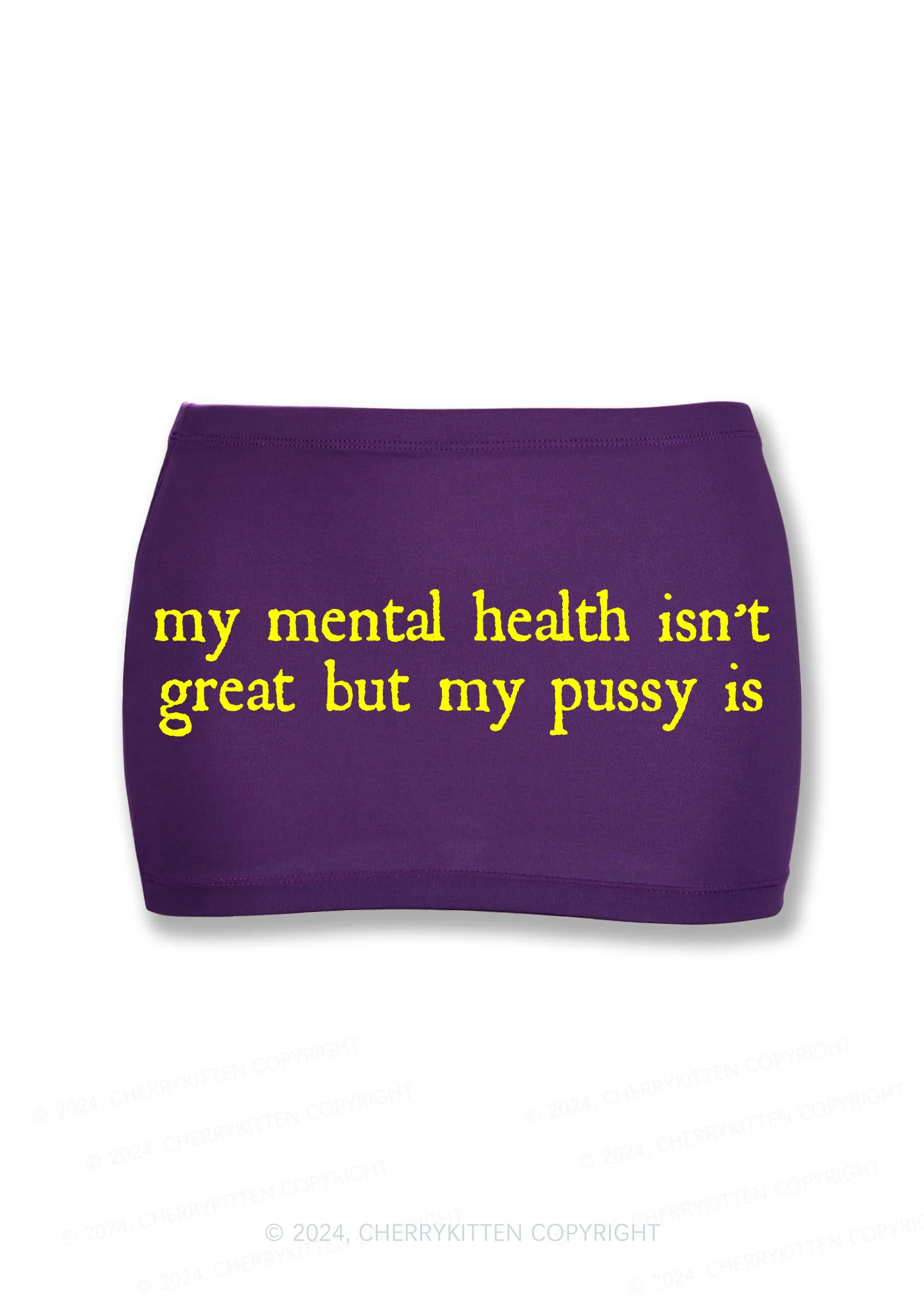 Great Mental Health Y2K Mini Hip Skirt Cherrykitten - Image 4