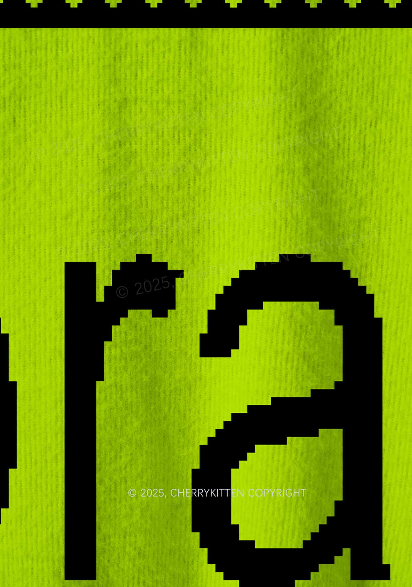 Green Brat Y2K Christmas Knit Sweatshirt Cherrykitten - Image 6