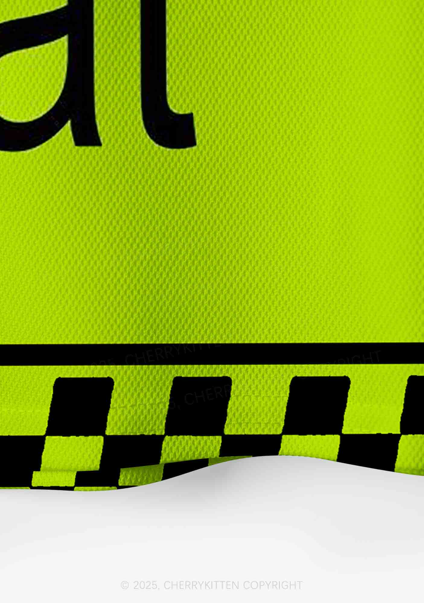 Green Brat Y2K Crop Sport Jersey Shirts Cherrykitten - Image 4