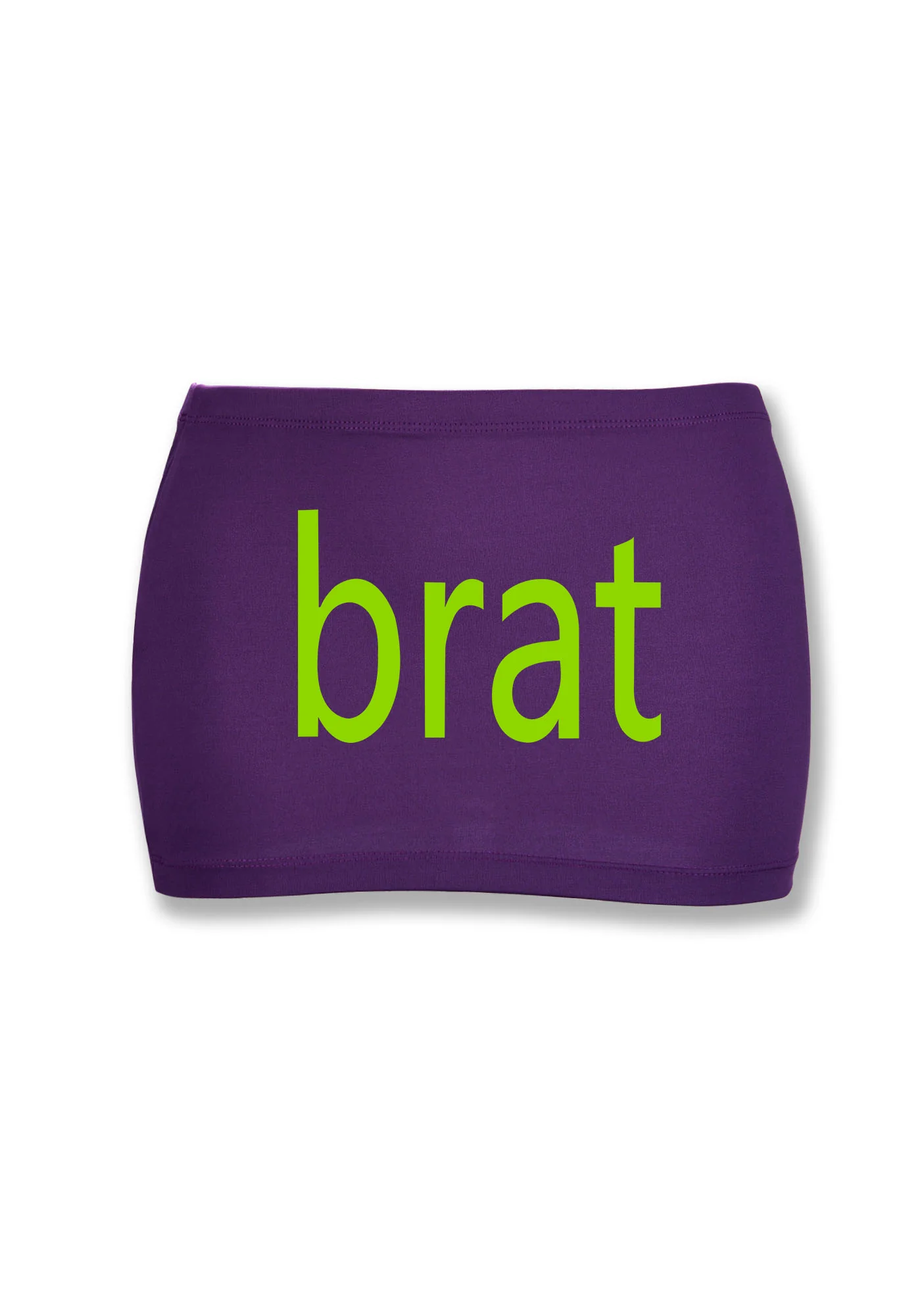 Green Brat Y2K Mini Hip Skirt Cherrykitten - Image 6