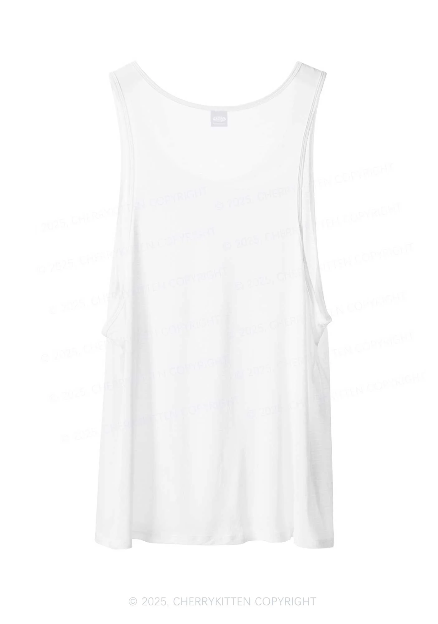 Green Brat Y2K Sheer Boyfriend Tank Cherrykitten - Image 5