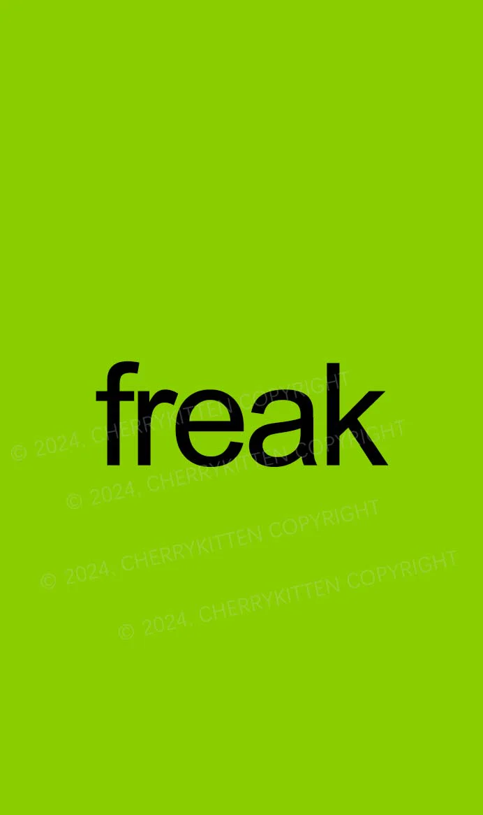 Green Freak Y2K Phone Case Cherrykitten - Image 2