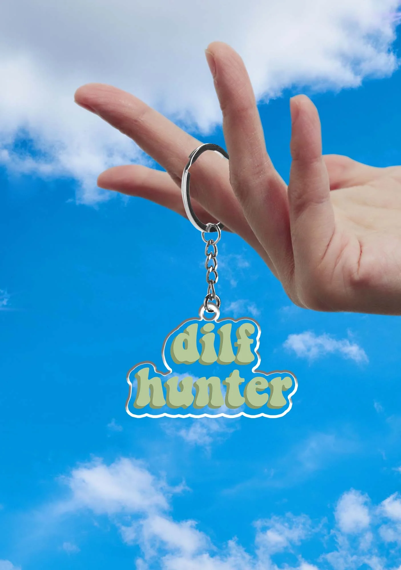 Green Hunter 1Pc Y2K Keychain Cherrykitten - Image 2