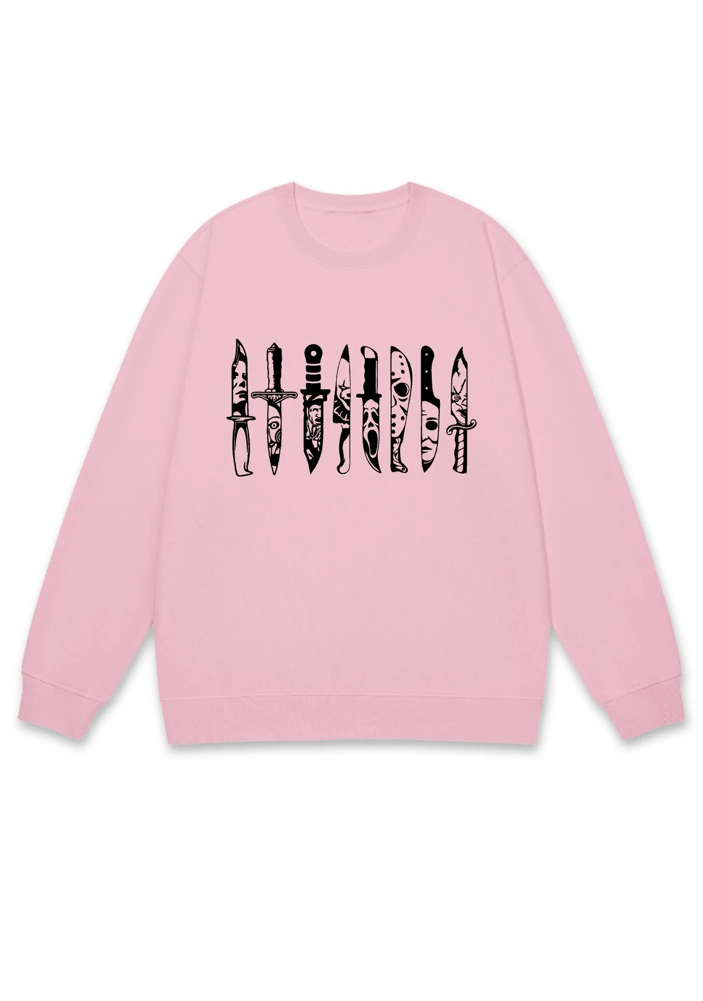 Grimace Daggers Halloween Y2K Sweatshirt Cherrykitten - Image 4