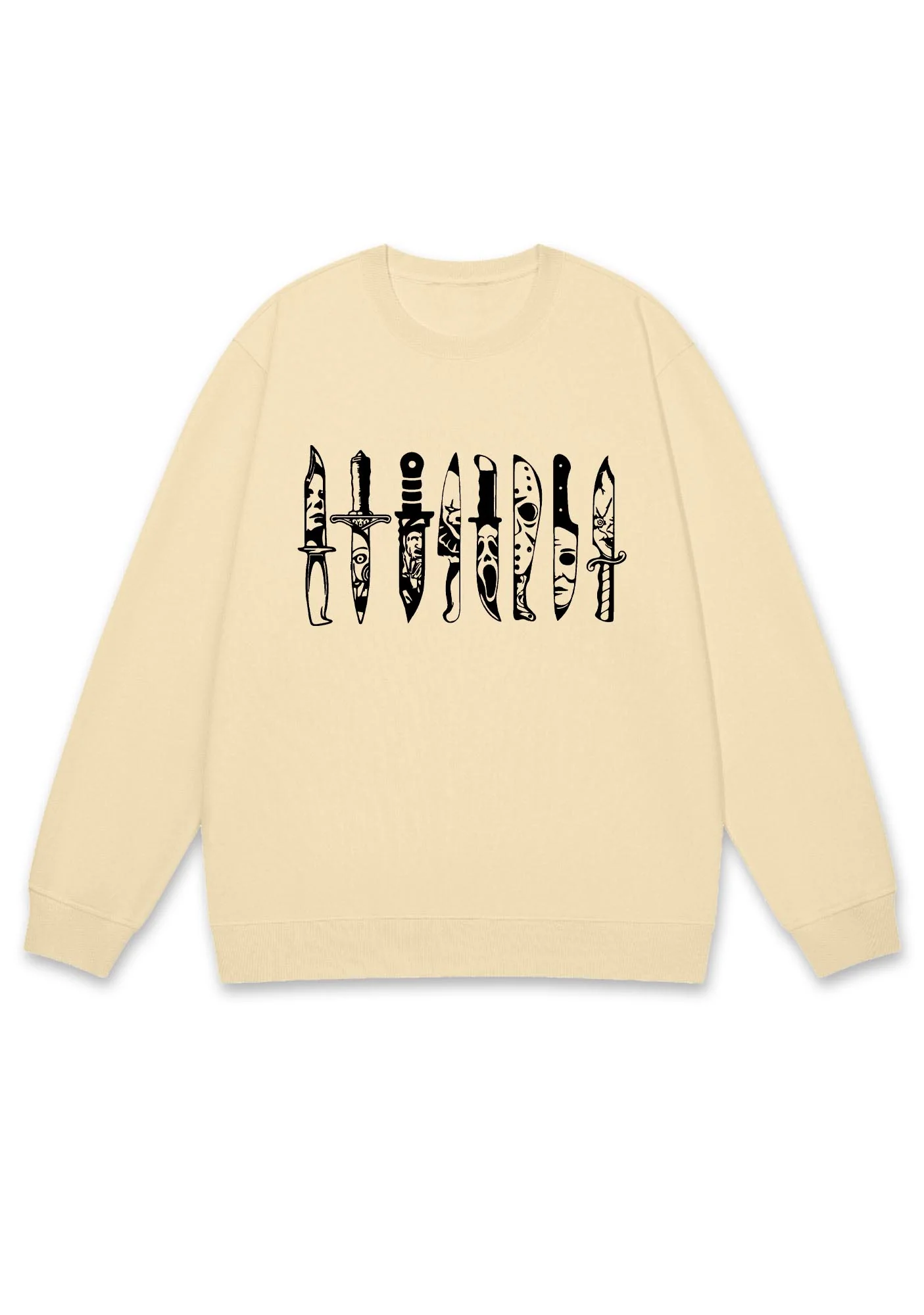 Grimace Daggers Halloween Y2K Sweatshirt Cherrykitten - Image 5