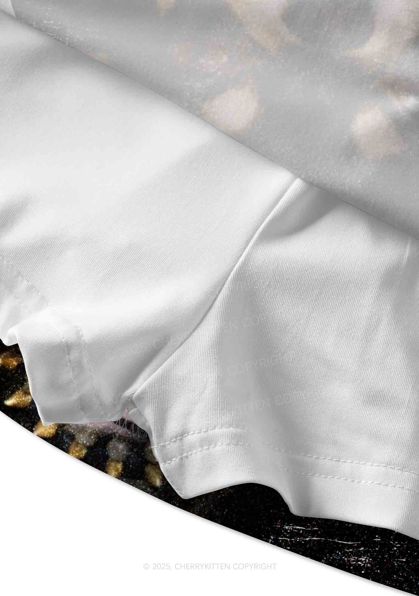Growling Puppy Y2K Print Mini Skirt Cherrykitten - Image 3