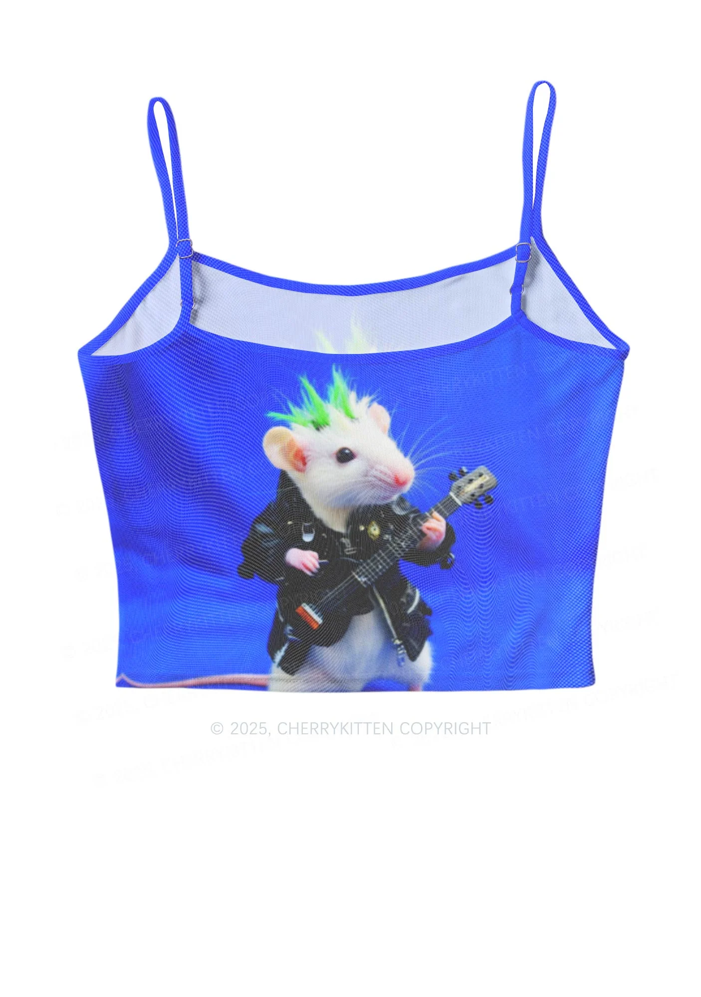 Guitar Playing Ratz Y2K Mesh Cami Tank Cherrykitten - Image 3