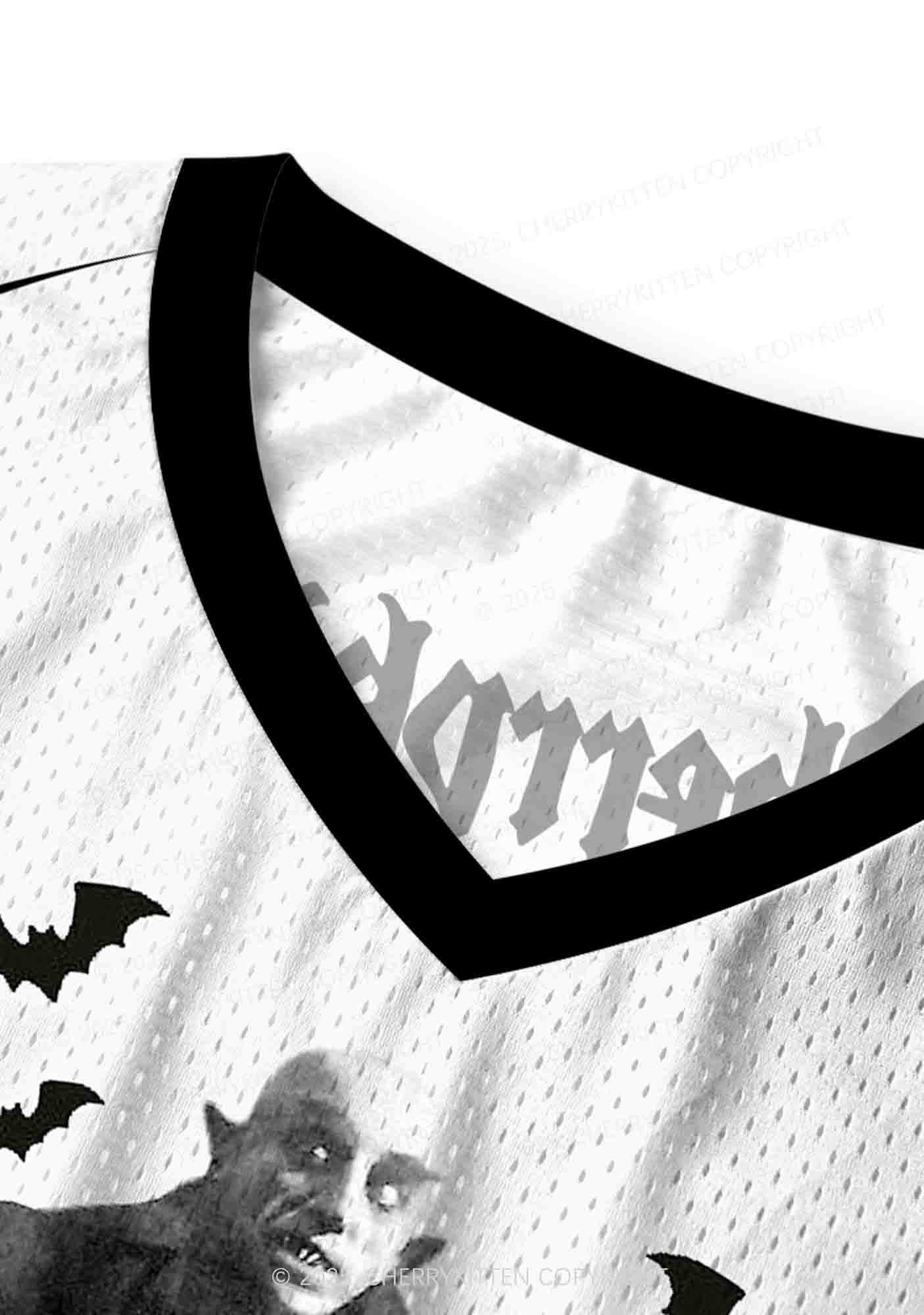 Halloween Custom Bat Monster Y2K Sport Jersey Tank Cherrykitten - Image 5
