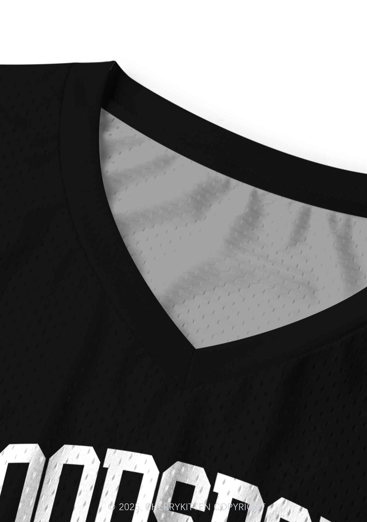 Halloween Custom Black Horror Club Y2K Sport Jersey Tank Cherrykitten - Image 5