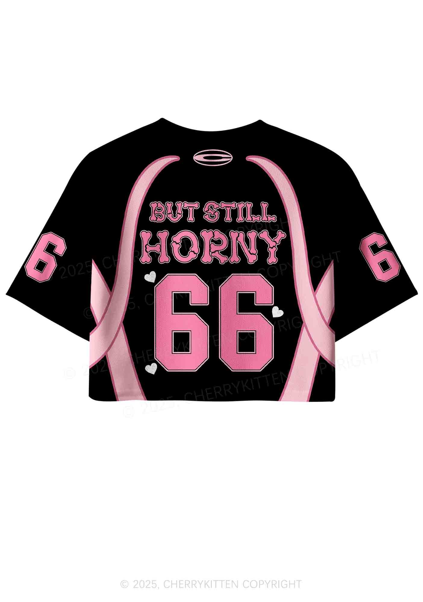 Halloween Custom Dead Inside Y2K Crop Sport Jersey Shirts Cherrykitten - Image 4