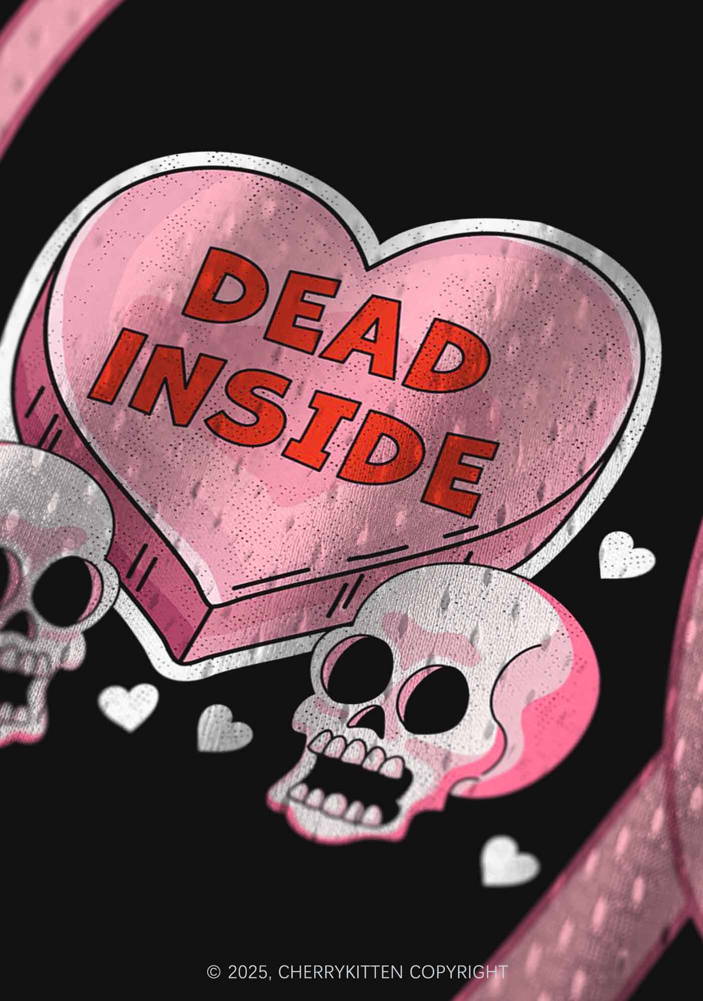 Halloween Custom Dead Inside Y2K Sport Jersey Tank Cherrykitten - Image 4