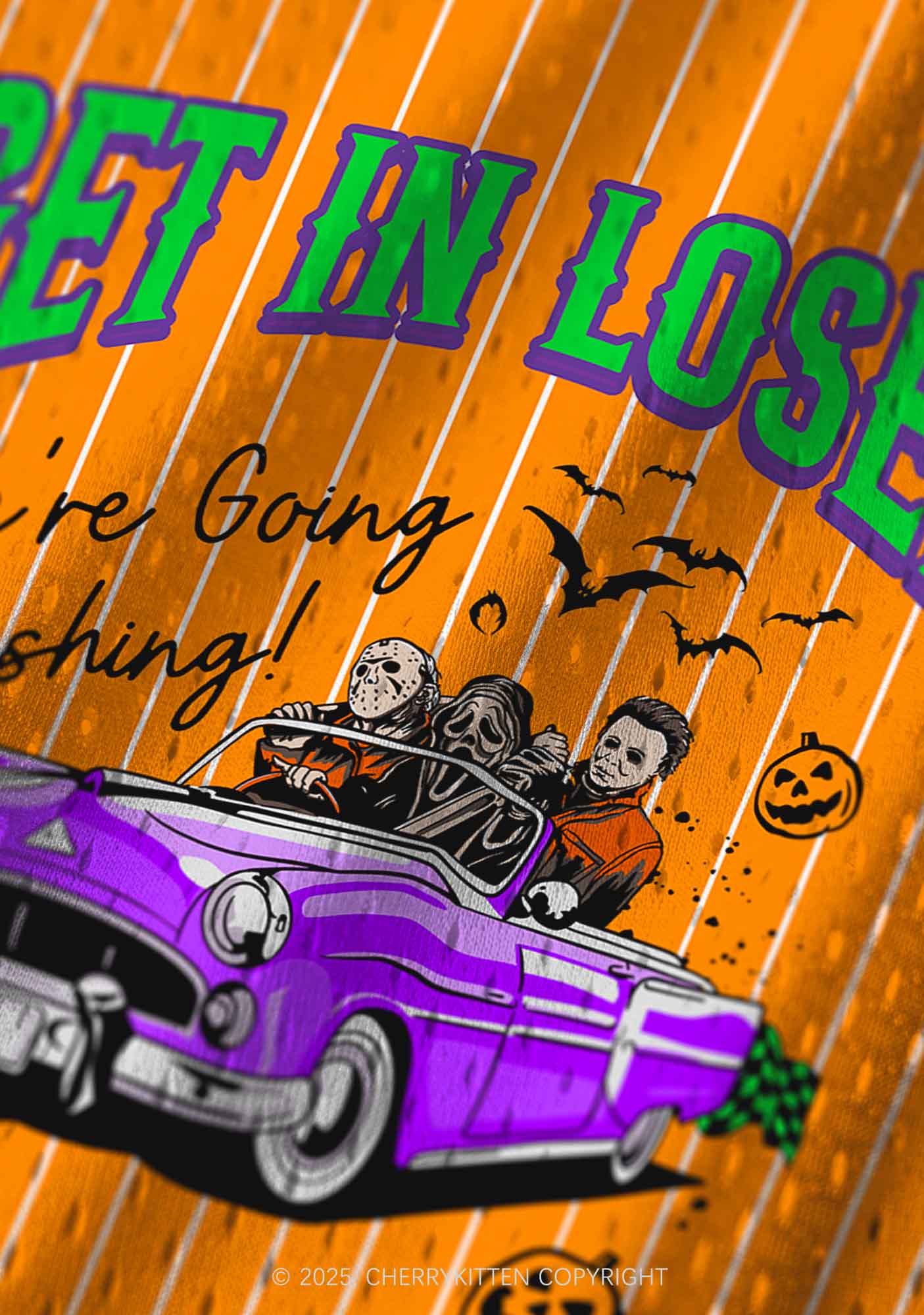 Halloween Custom Get In Loser Y2K Sport Jersey Tank Cherrykitten - Image 4