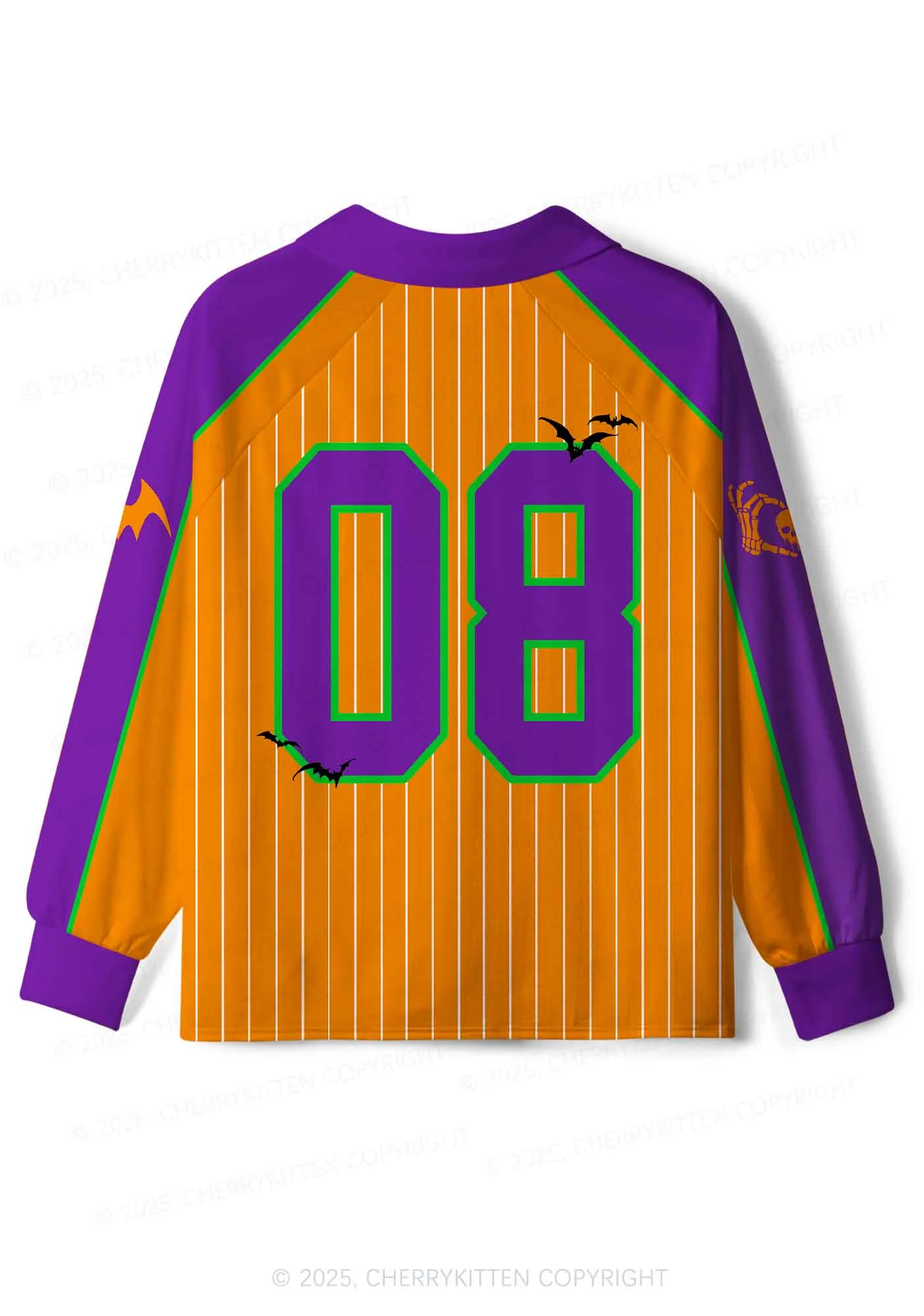 Halloween Custom Get In Loser Y2K Sport Long Sleeve Jersey Shirts Cherrykitten - Image 2