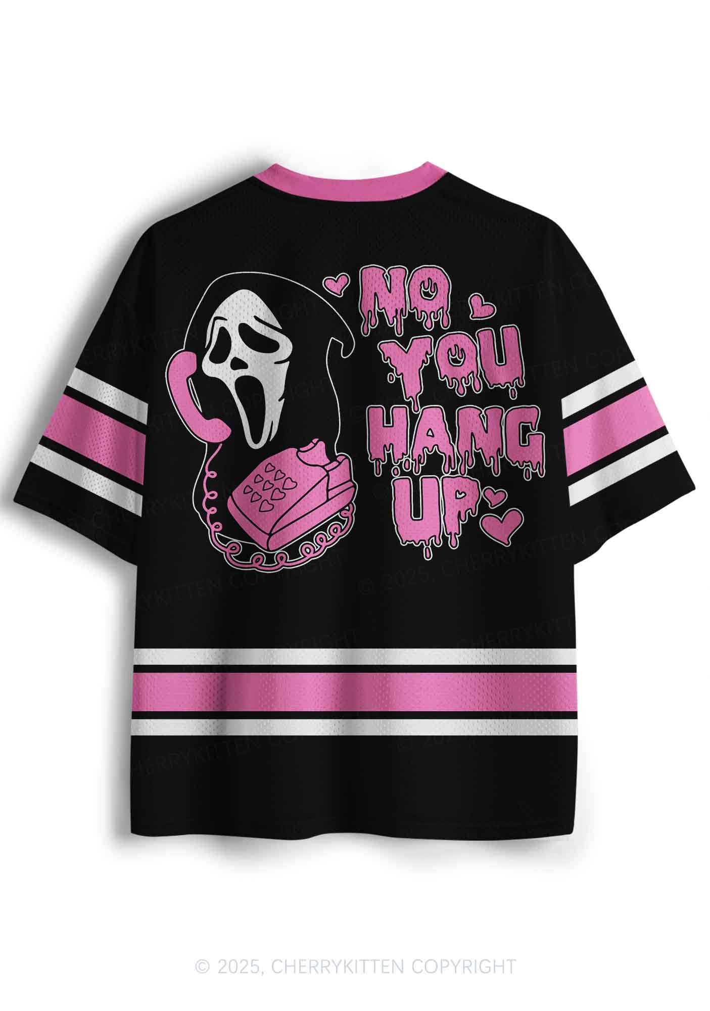 Halloween Custom Horror Call Y2K Sport Jersey Shirts Cherrykitten - Image 3