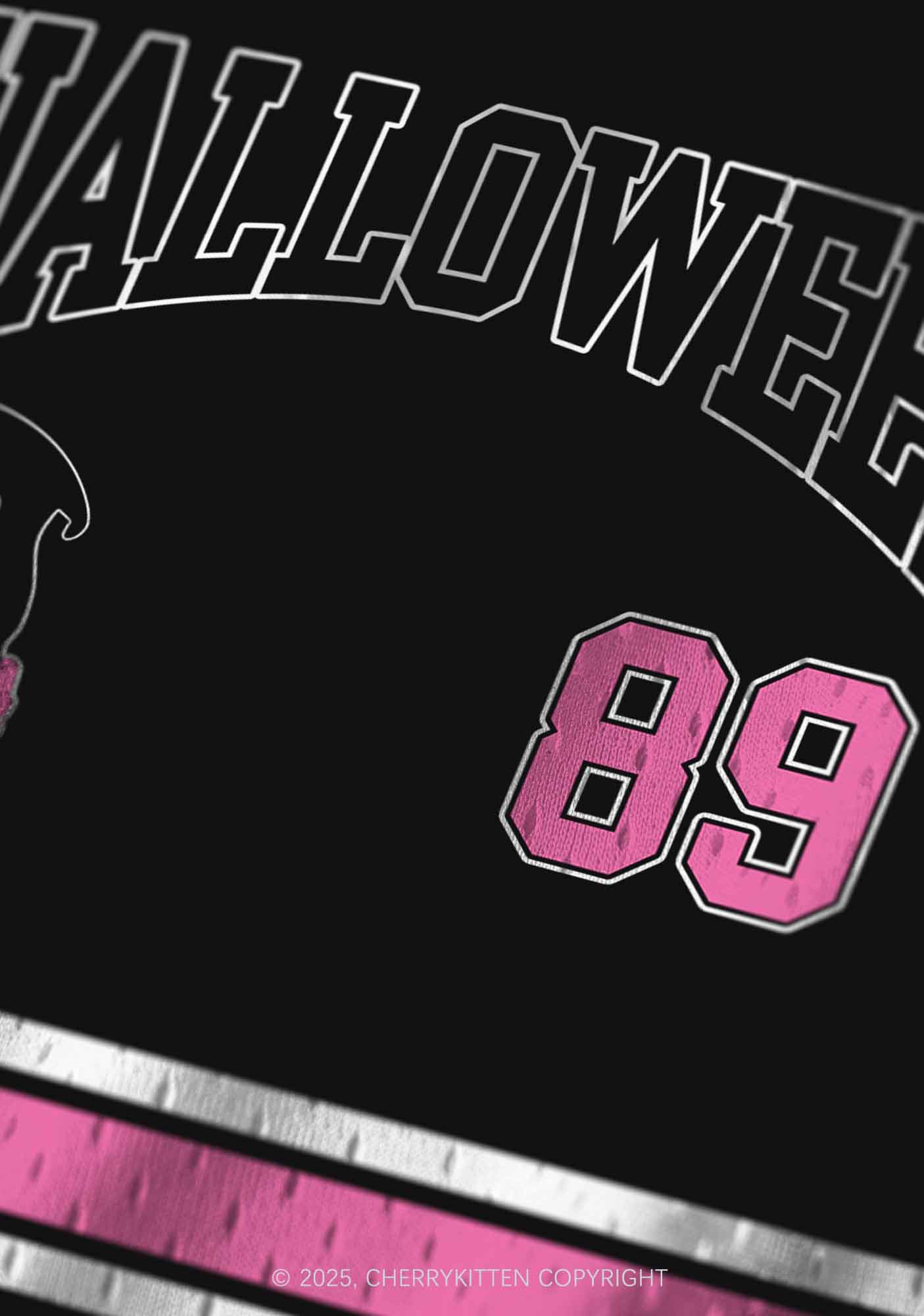 Halloween Custom Horror Call Y2K Sport Jersey Tank Cherrykitten - Image 4