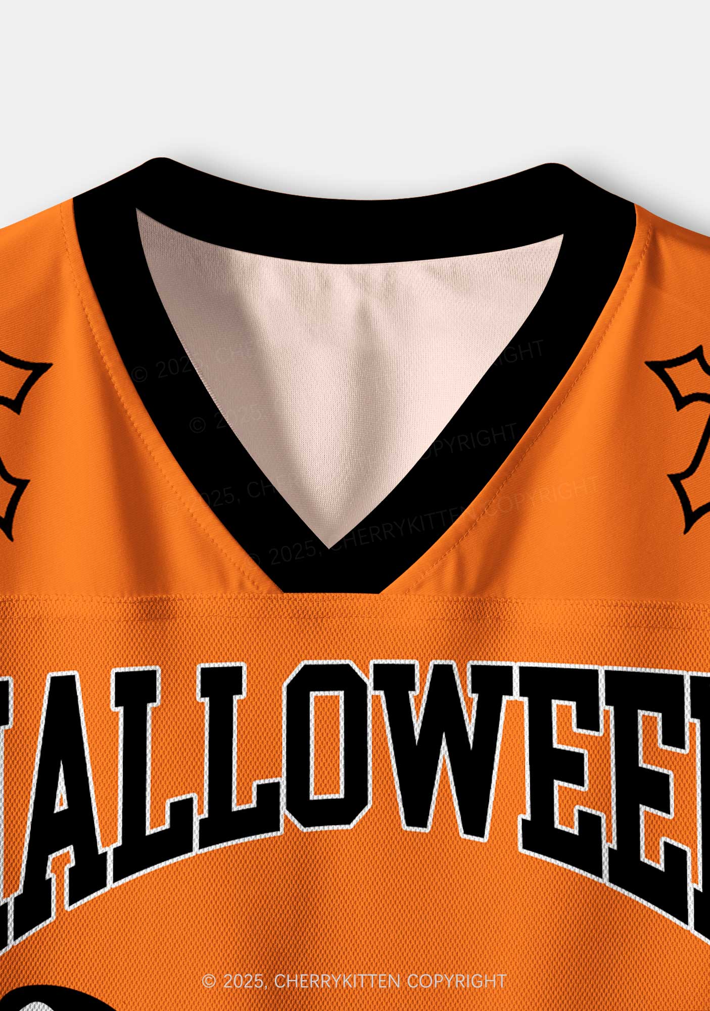 Halloween Custom Horror Hang Up Y2K Crop Sport Jersey Shirts Cherrykitten - Image 4