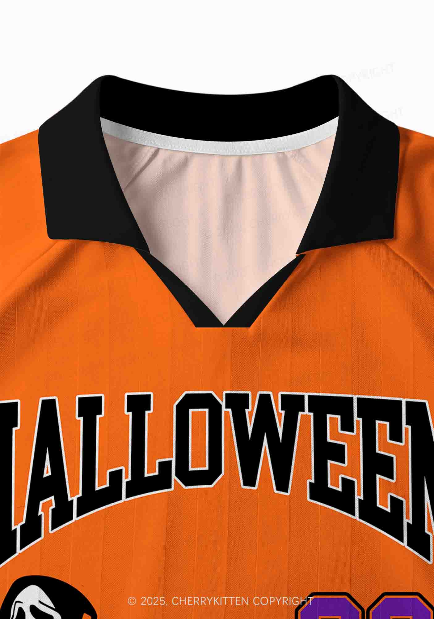 Halloween Custom Horror Hang Up Y2K Sport Long Sleeve Jersey Shirts Cherrykitten - Image 4