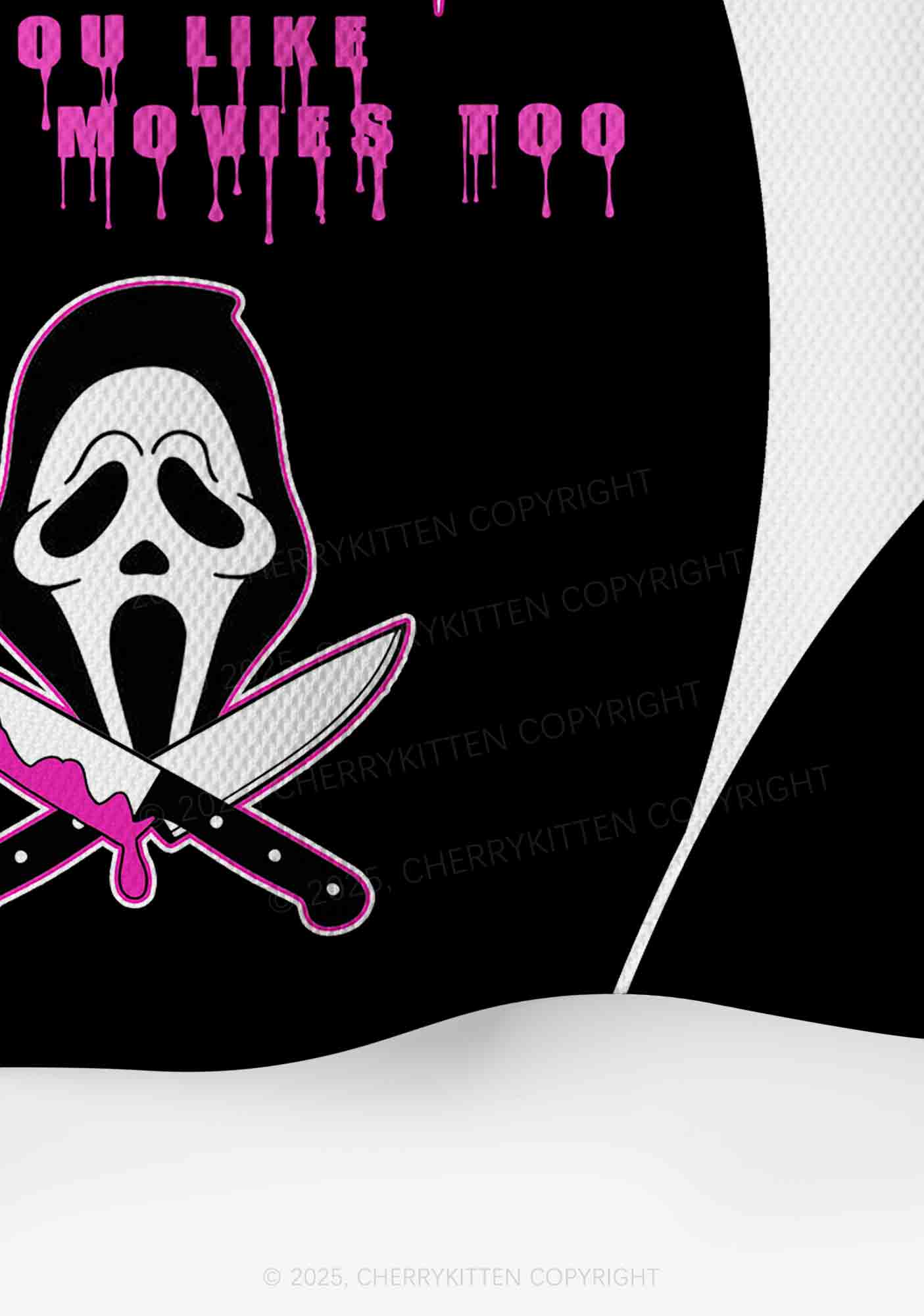 Halloween Custom Like Scary Movie Y2K Crop Sport Jersey Shirts Cherrykitten - Image 5