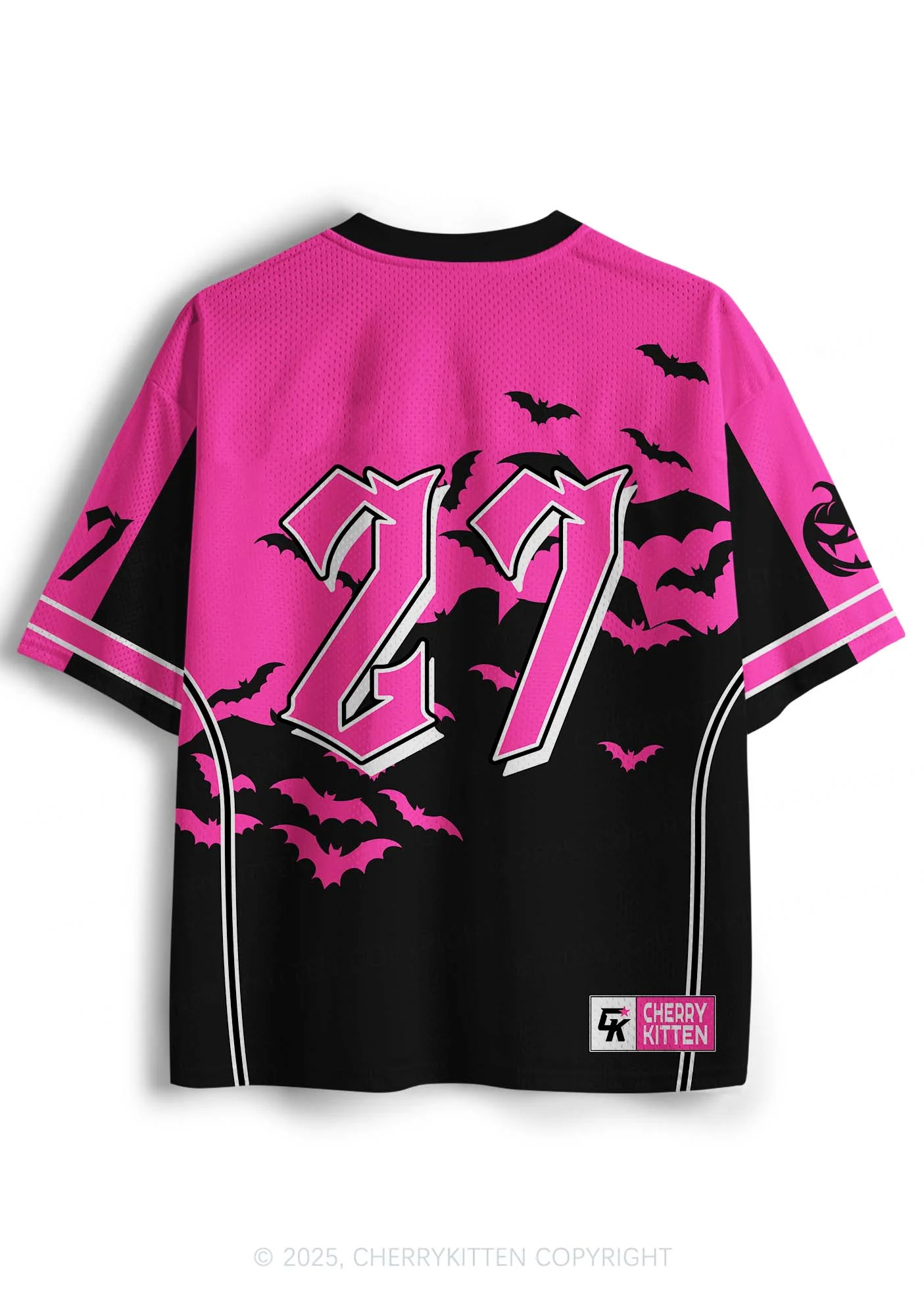 Halloween Custom We Wear Pink Y2K Sport Jersey Shirts Cherrykitten - Image 3