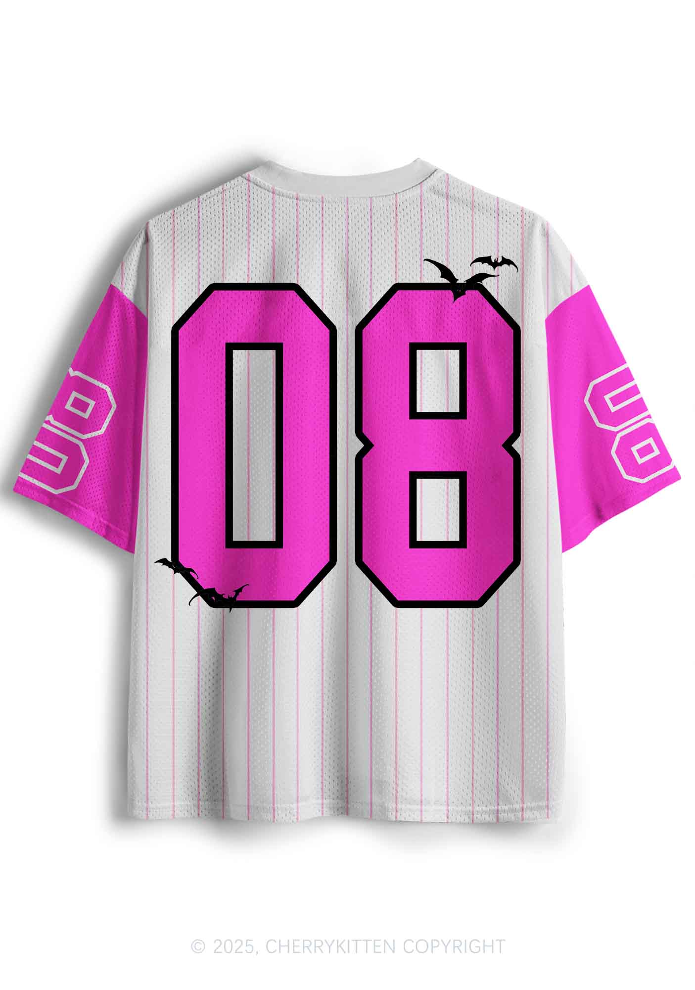 Halloween Custom White Going Slashing Y2K Sport Jersey Shirts Cherrykitten - Image 2