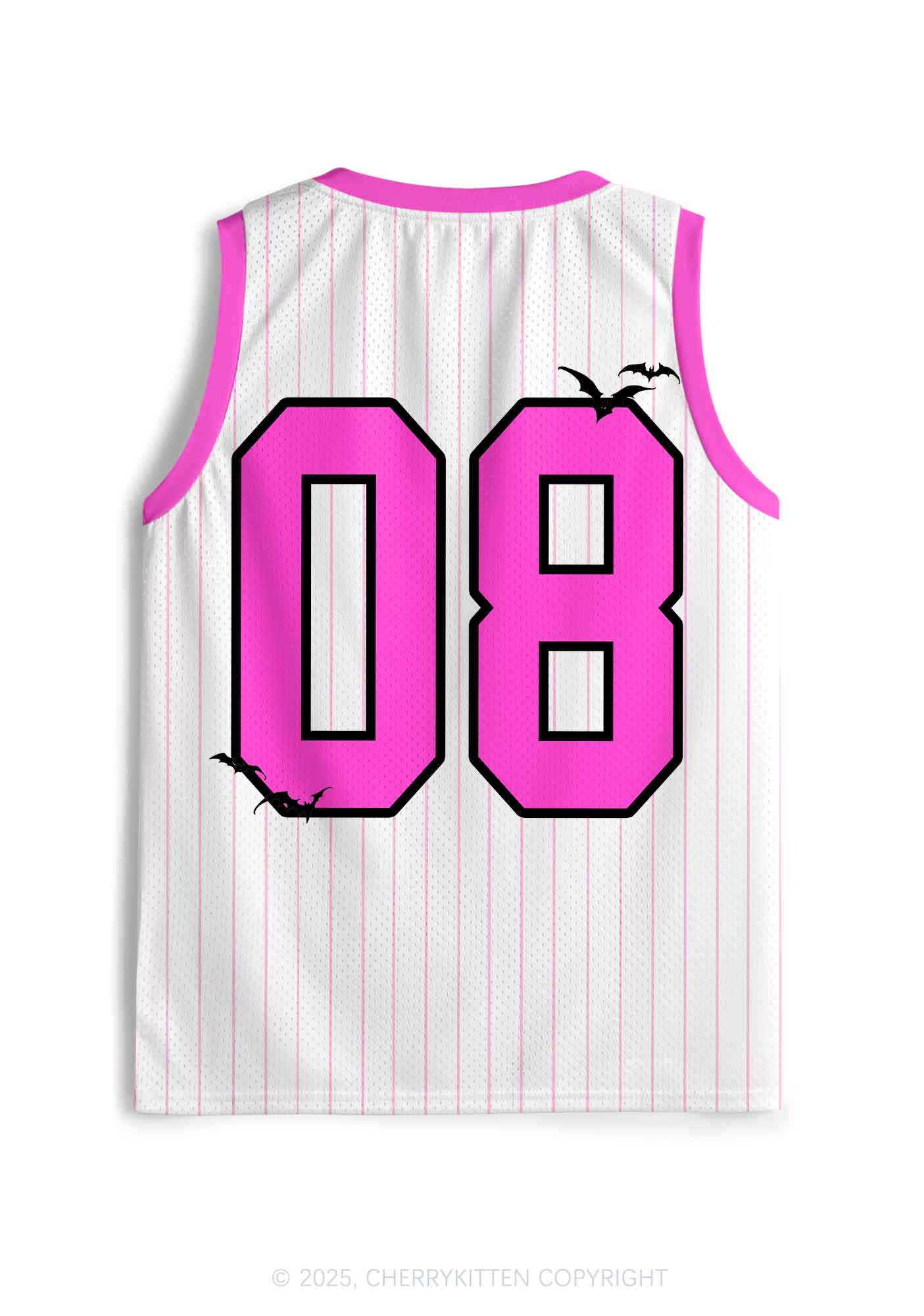 Halloween Custom White Going Slashing Y2K Sport Jersey Tank Cherrykitten - Image 2
