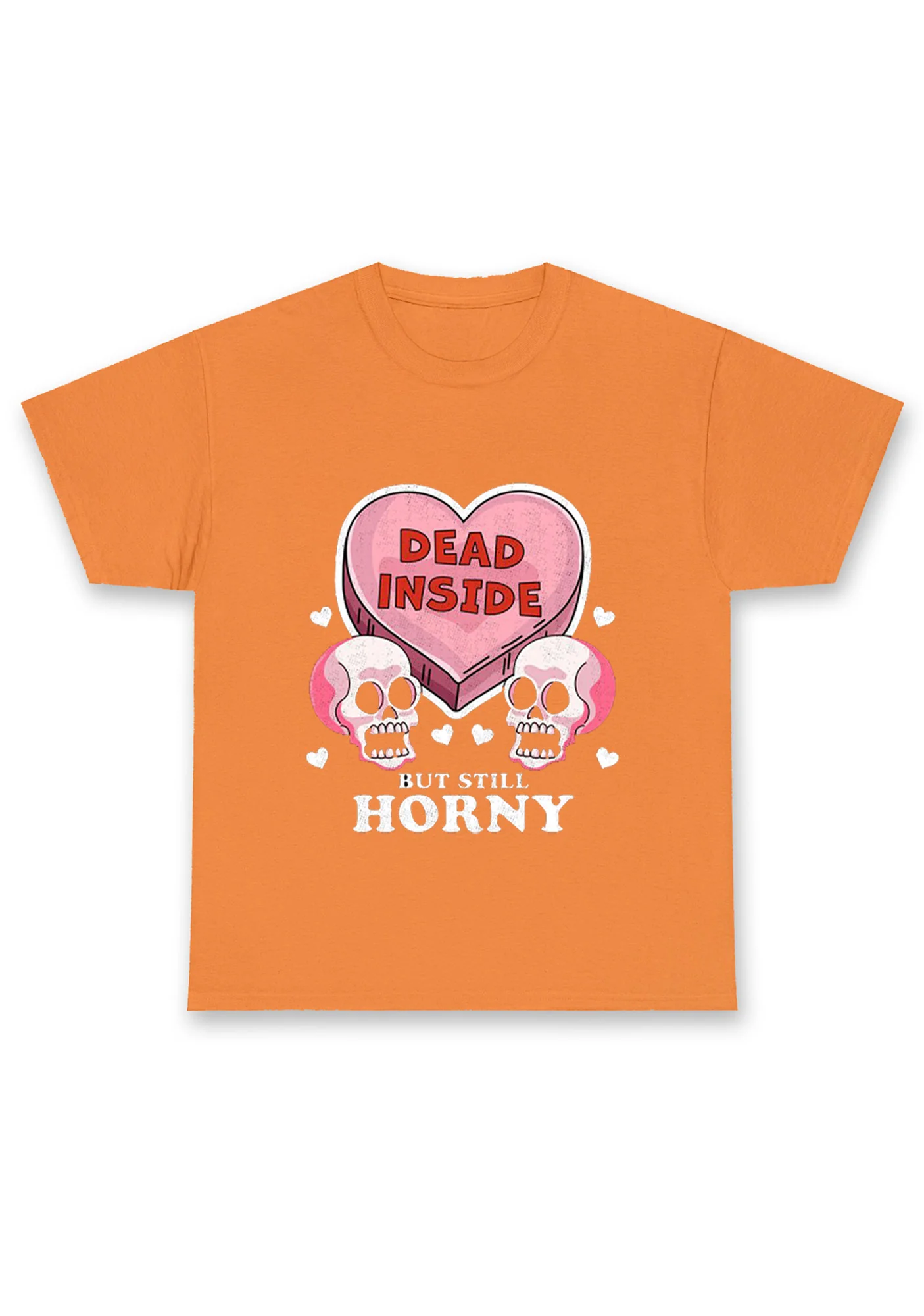 Halloween Dead Inside But Still Horxy Chunky Shirt - Image 4