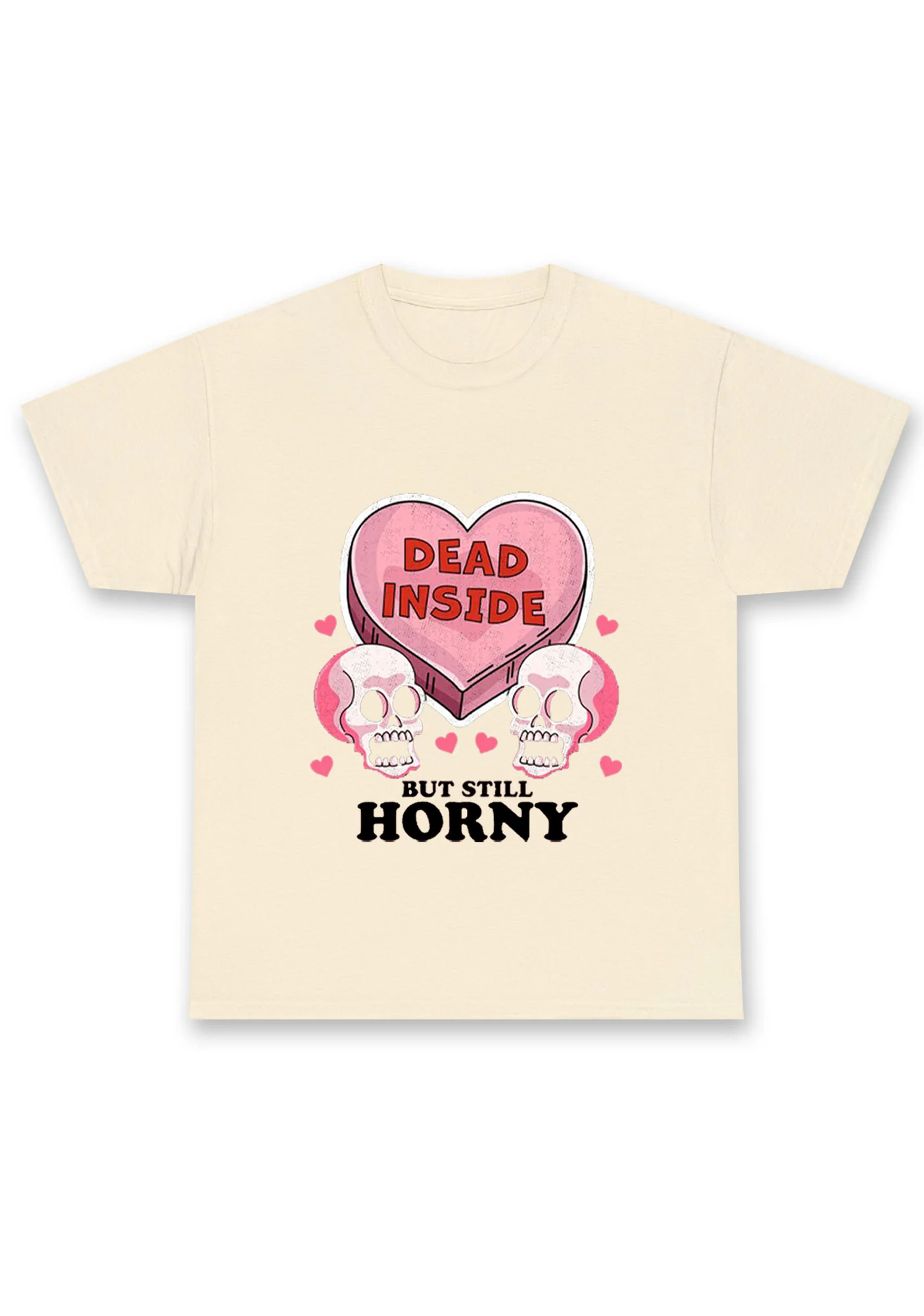 Halloween Dead Inside But Still Horxy Chunky Shirt - Image 5