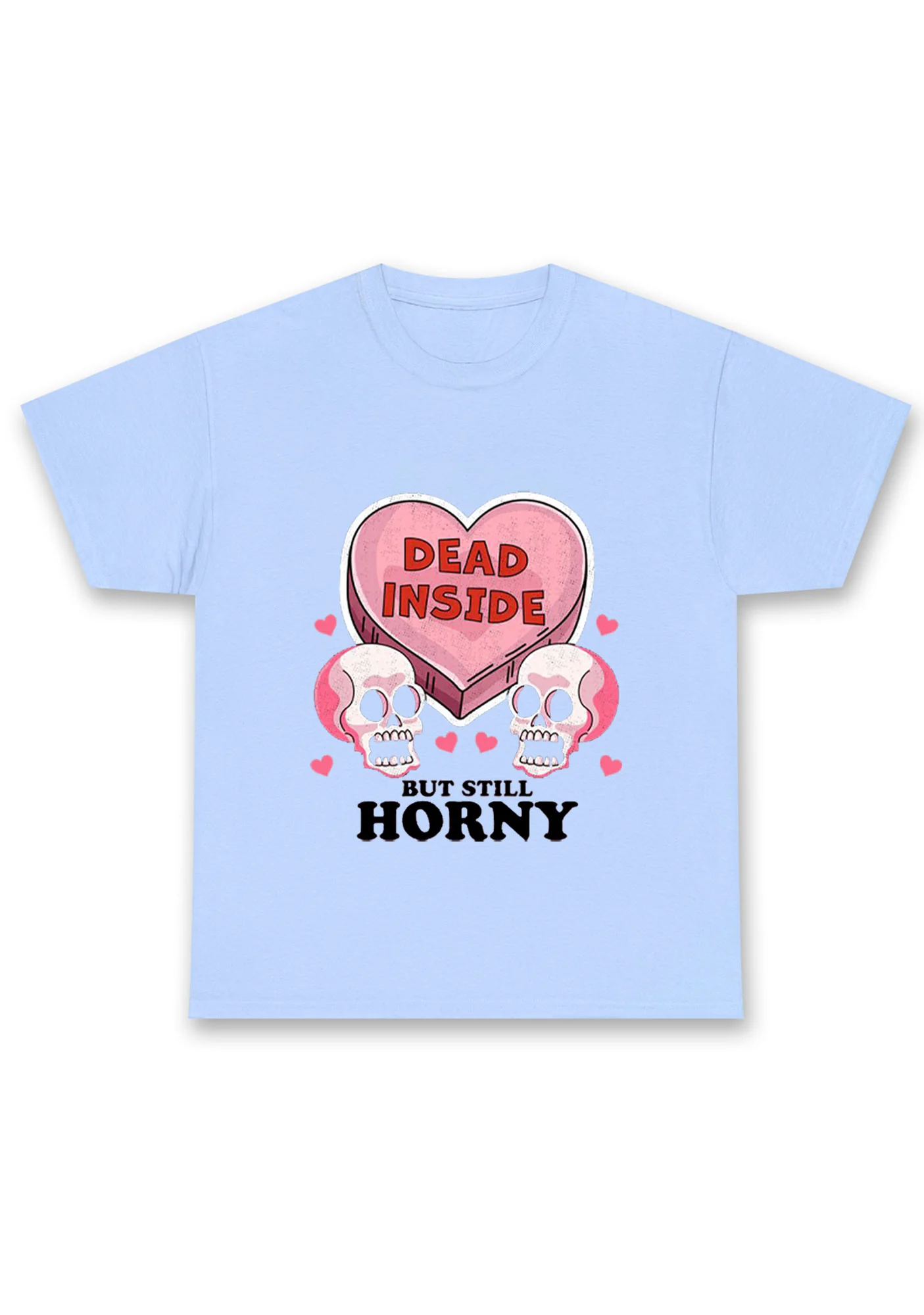 Halloween Dead Inside But Still Horxy Chunky Shirt - Image 8